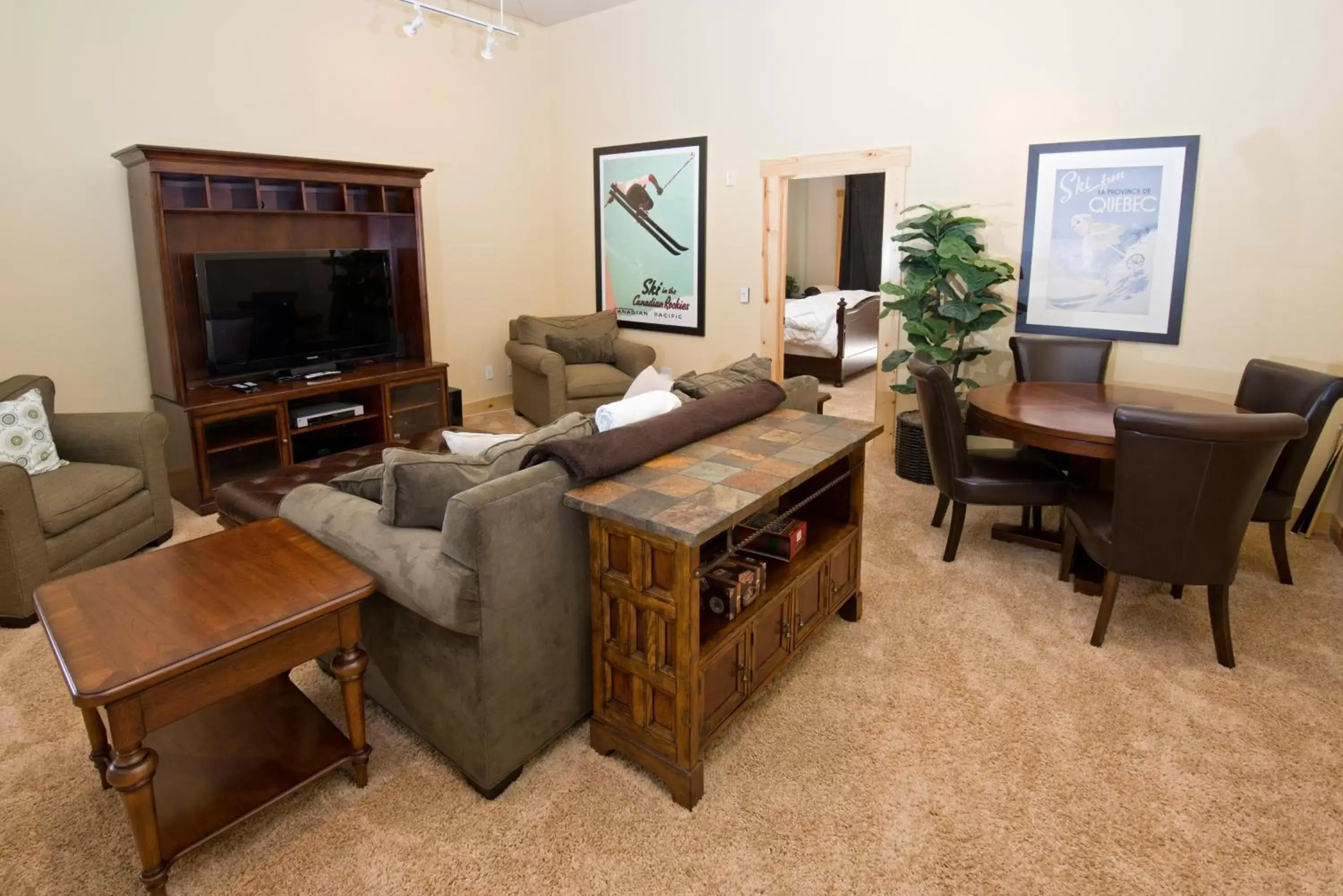 Living room, Seating Area in Kirkwood Mountain Resort Properties