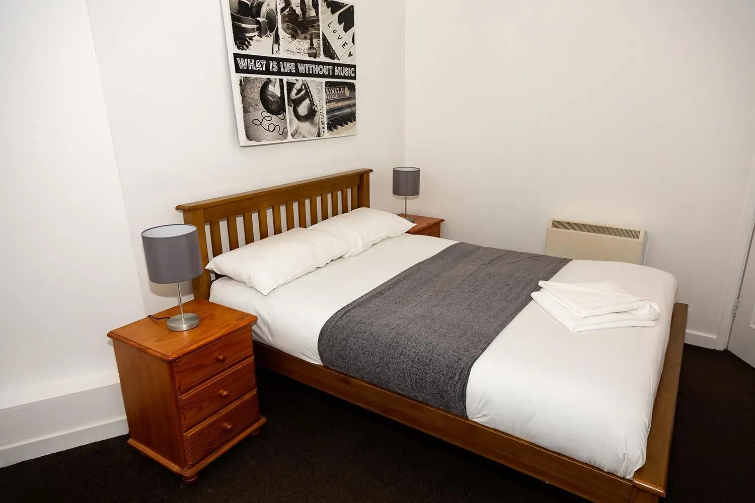 Bedroom in Alexander Apartments Powdene House