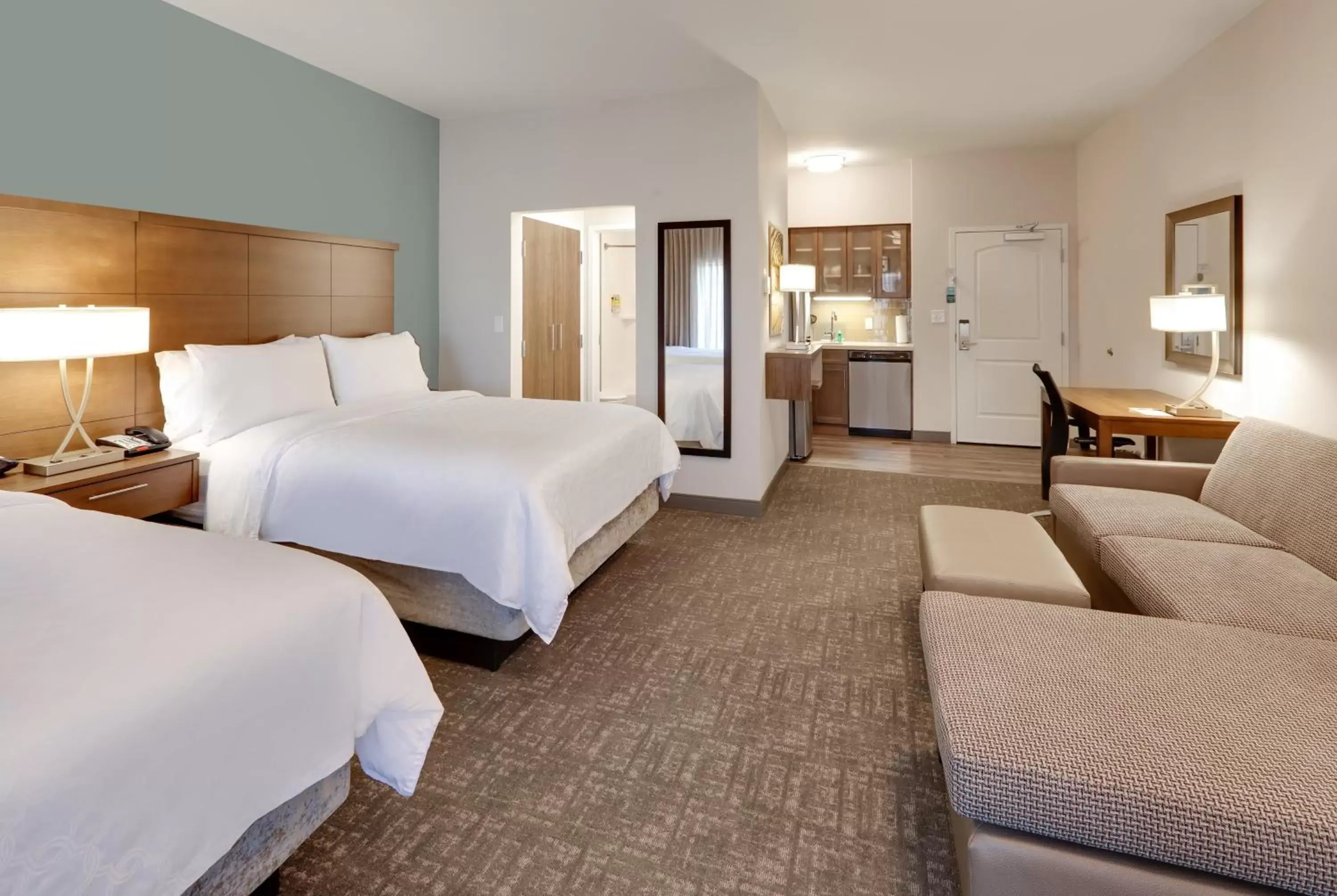 Bedroom in Staybridge Suites - Oklahoma City - Downtown, an IHG Hotel