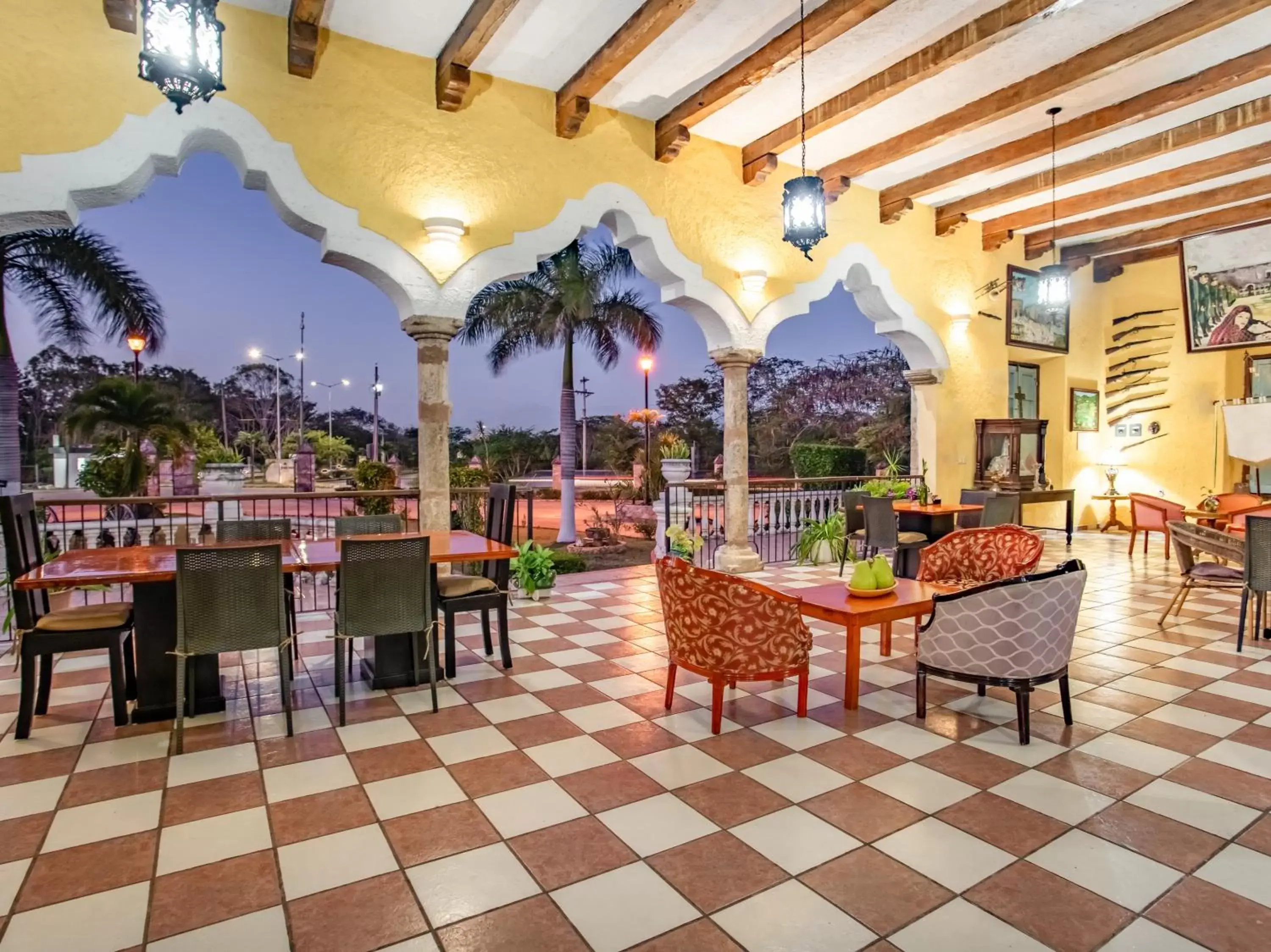 Restaurant/Places to Eat in Hotel Hacienda Sánchez