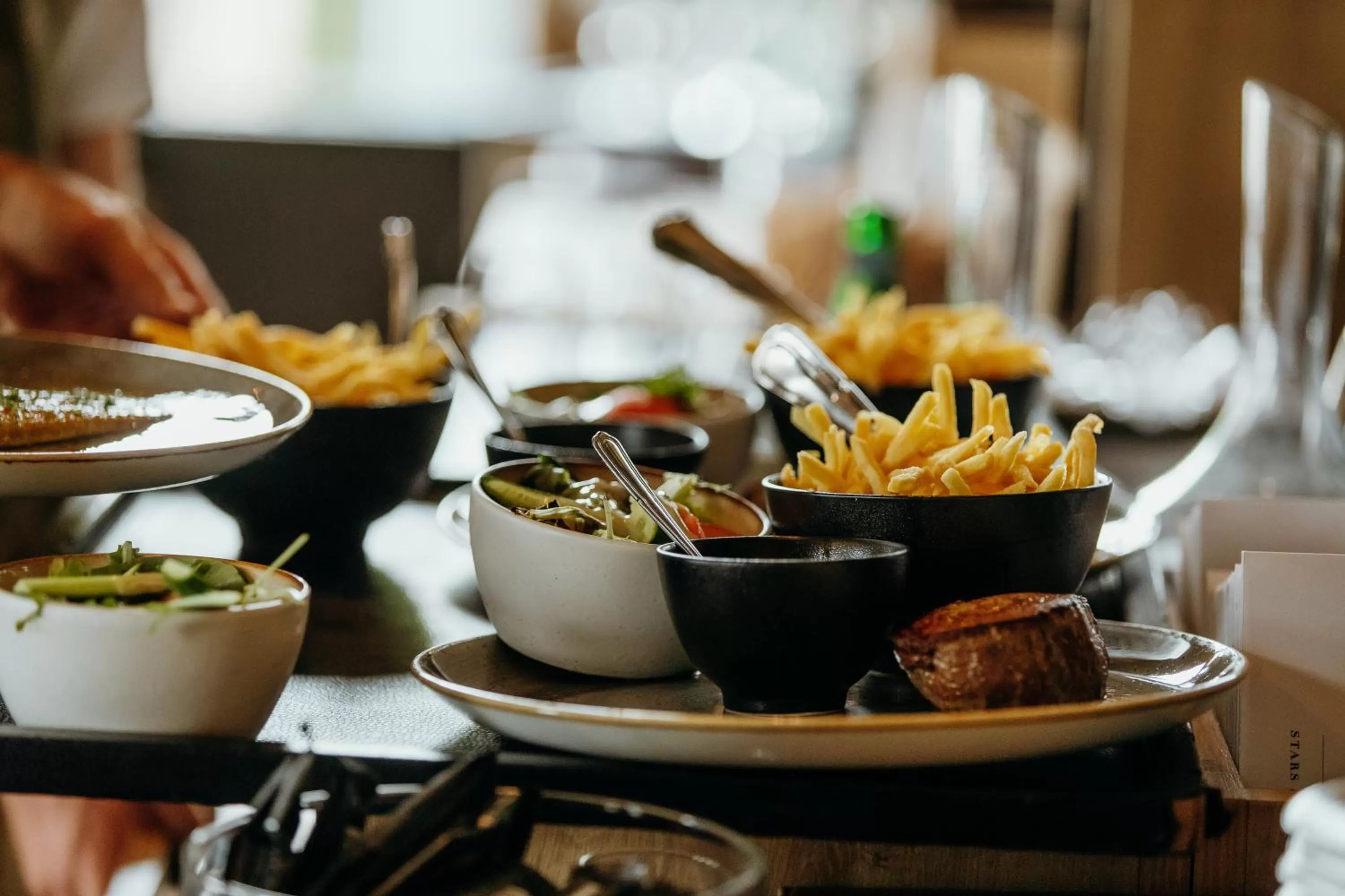 Food and drinks in Auberge du Pêcheur