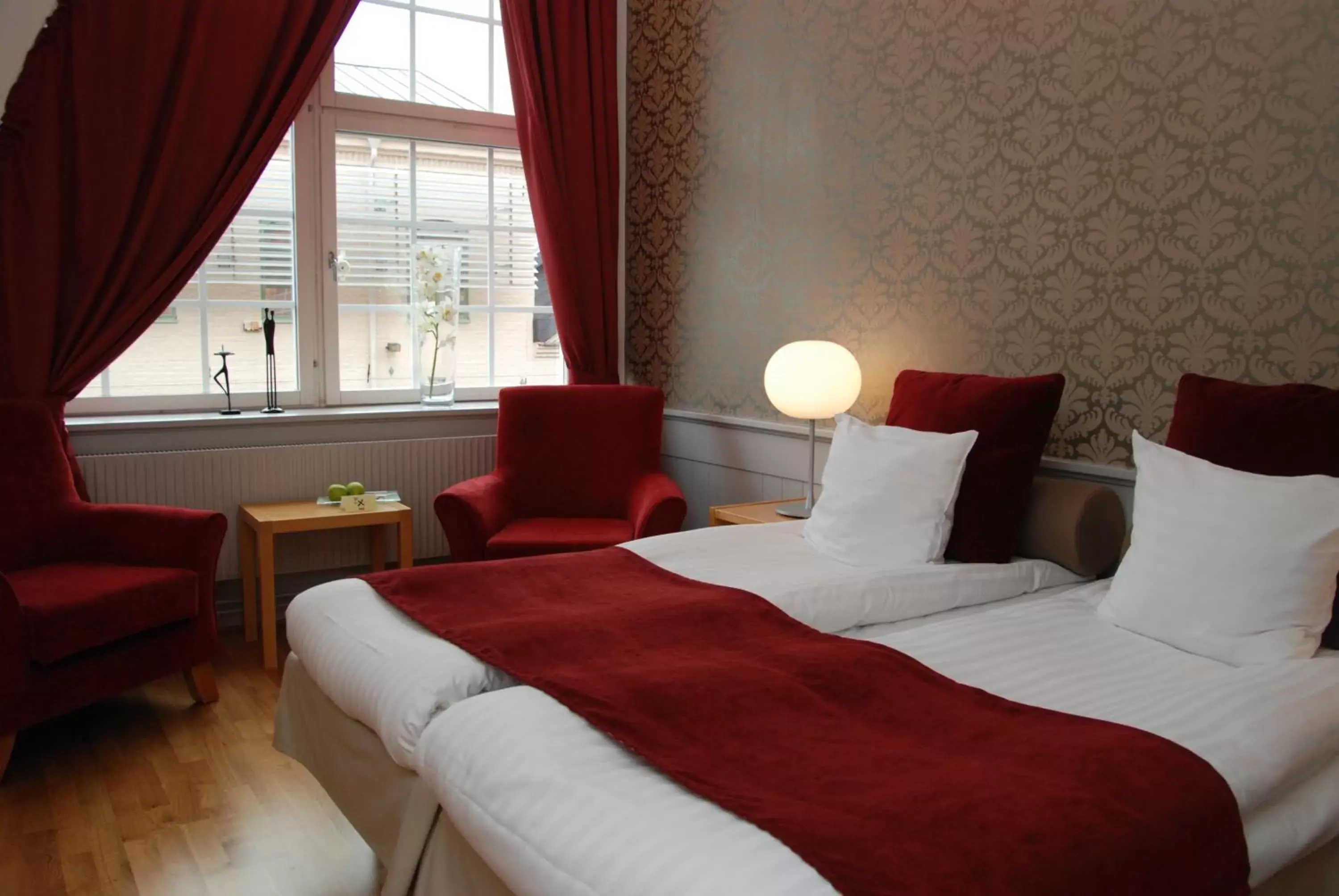 Bed in Clarion Collection Hotel Bolinder Munktell Bed in Clarion Collection Hotel Bolinder Munktell