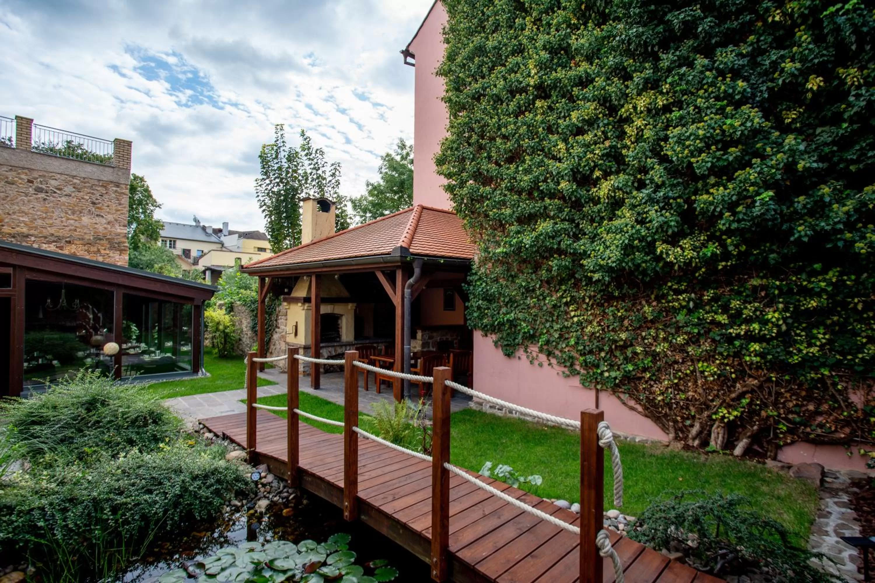 Garden in Hotel Anna