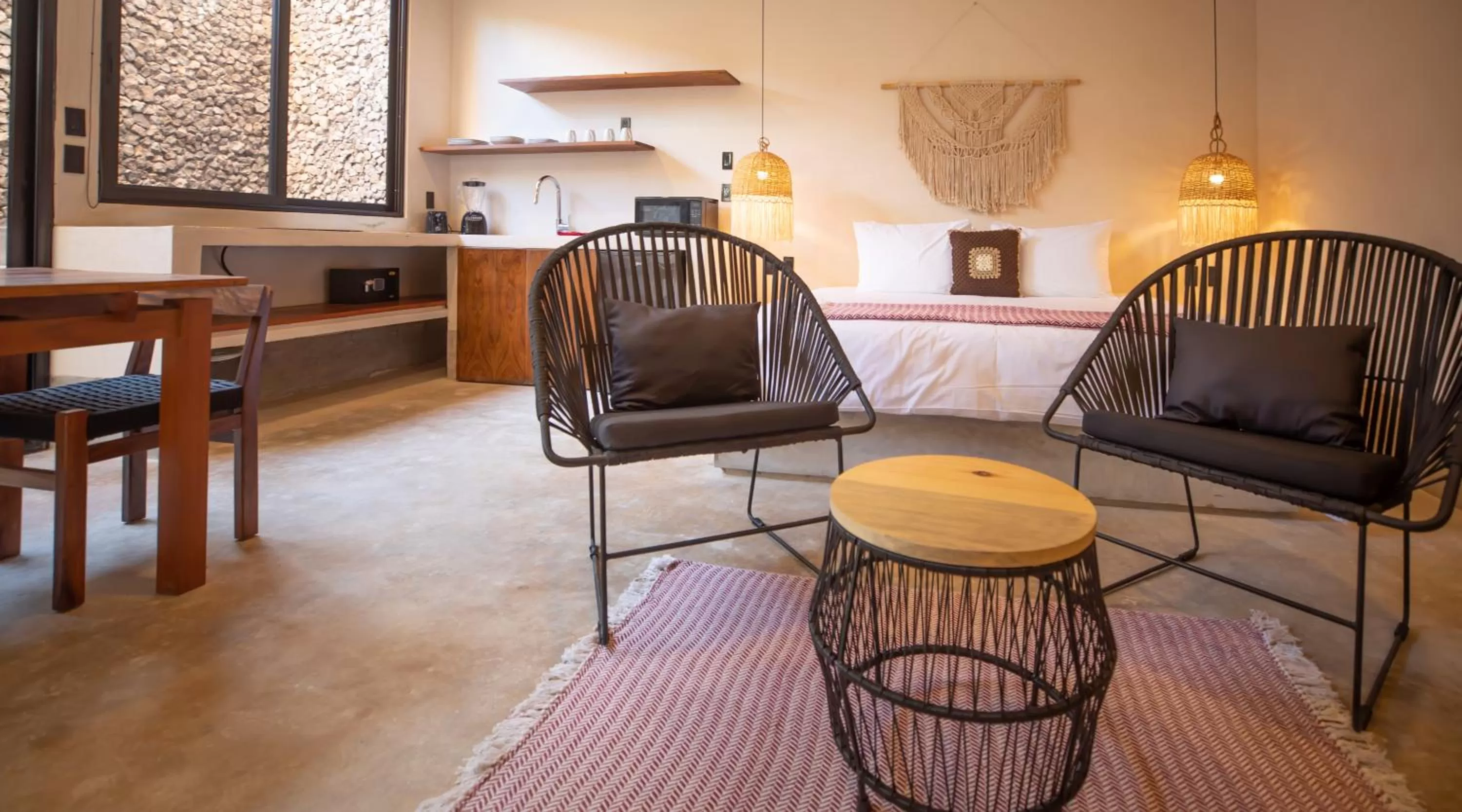 Kitchen or kitchenette in Nuee Hotel & Beach Club