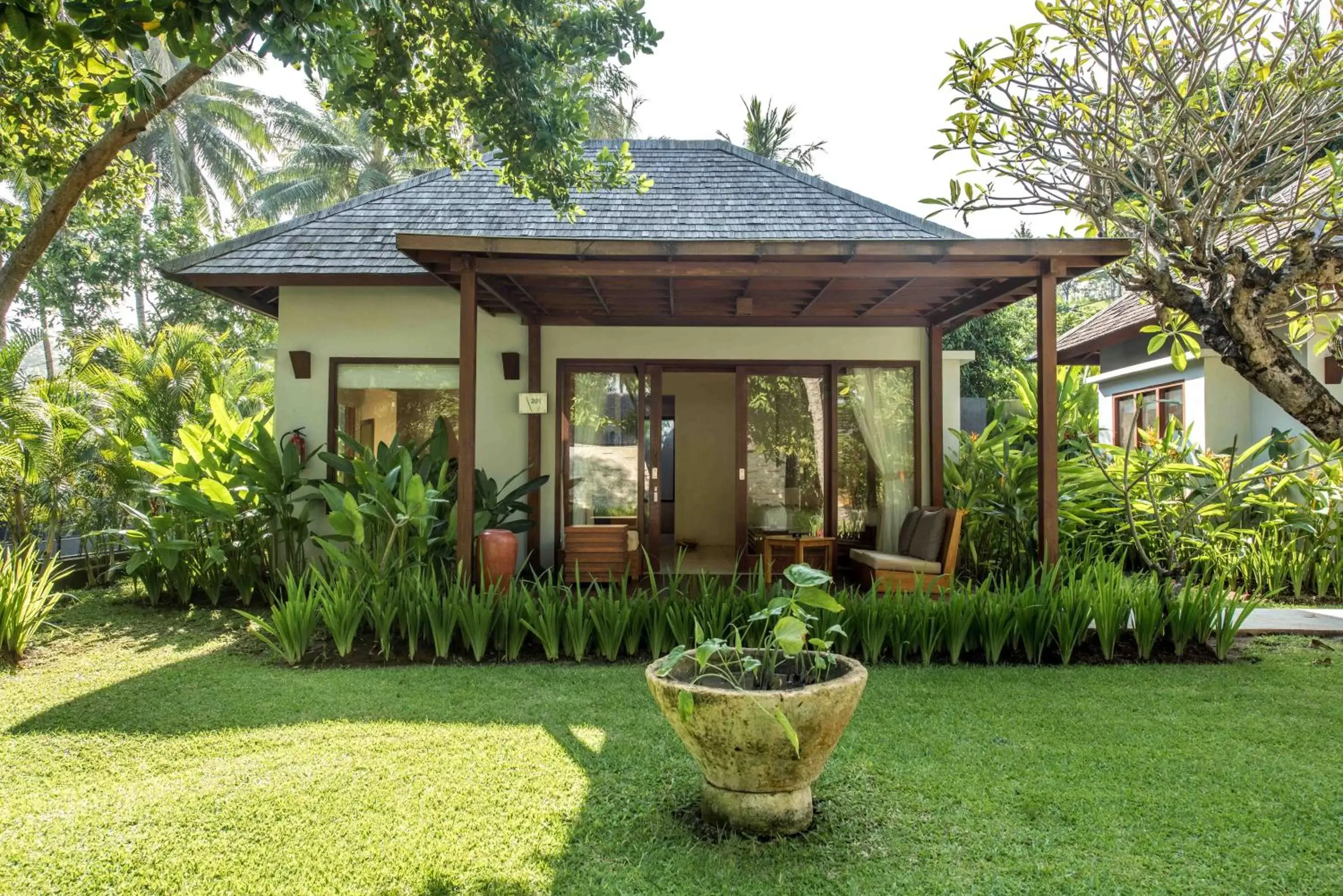 Garden view, Property Building in The Chandi Boutique Resort & Spa