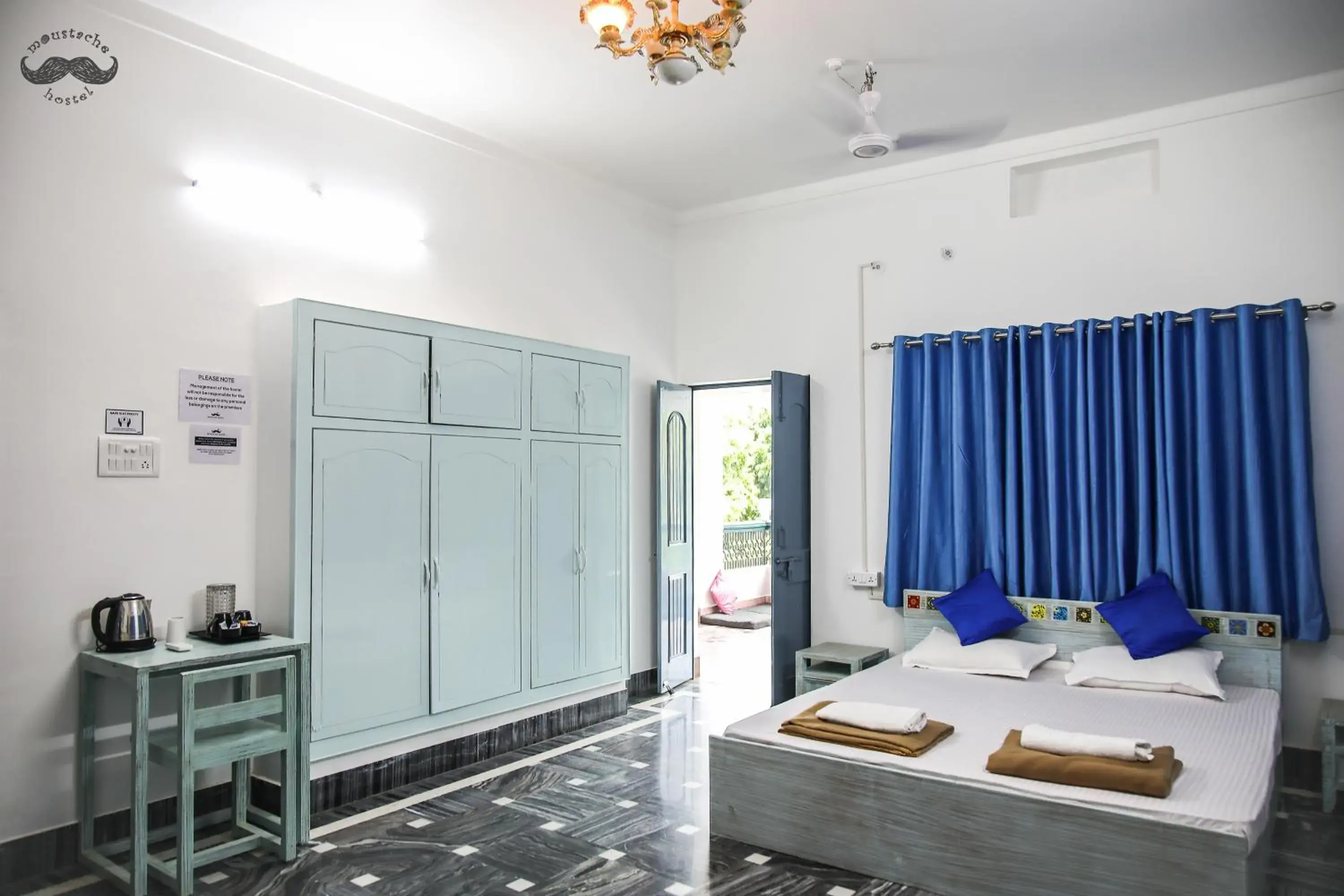 Bedroom, Bed in Moustache Hostel Varanasi