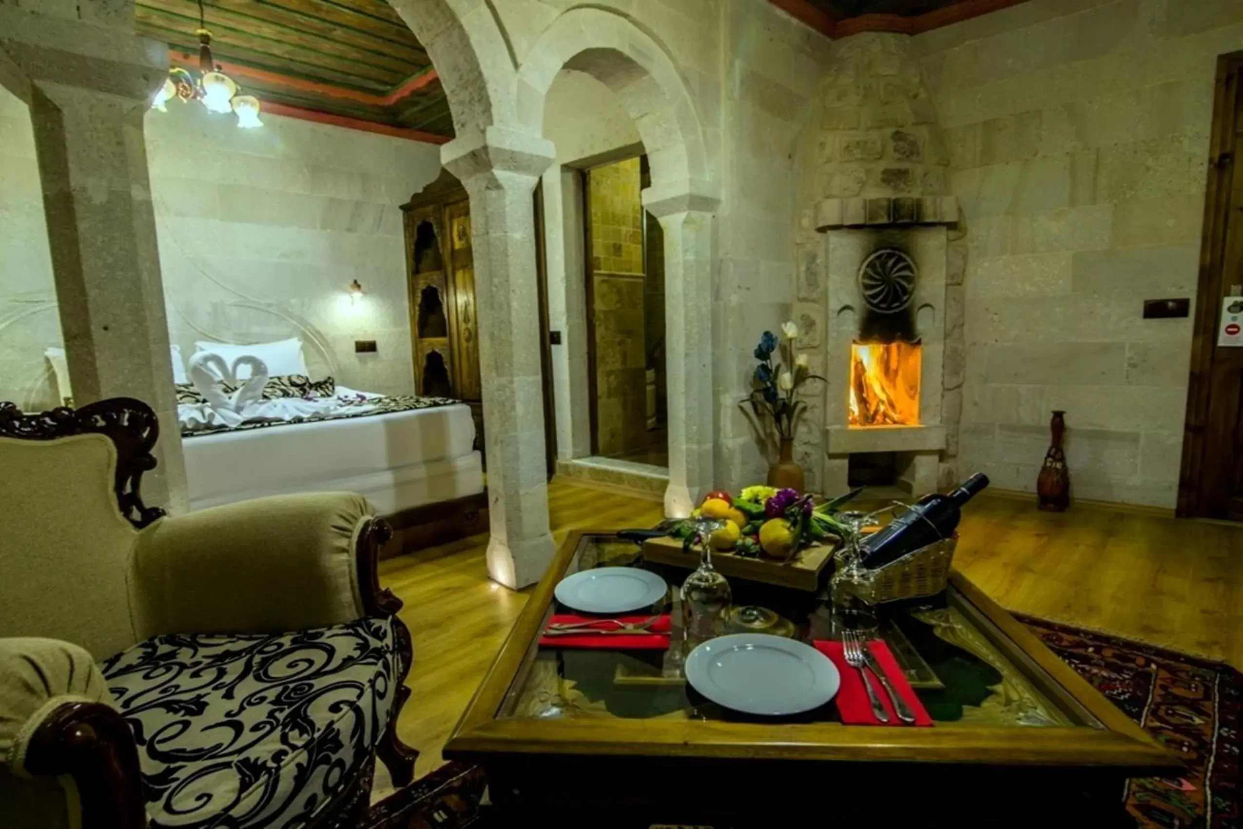 Photo of the whole room, Dining Area in Historical Goreme House