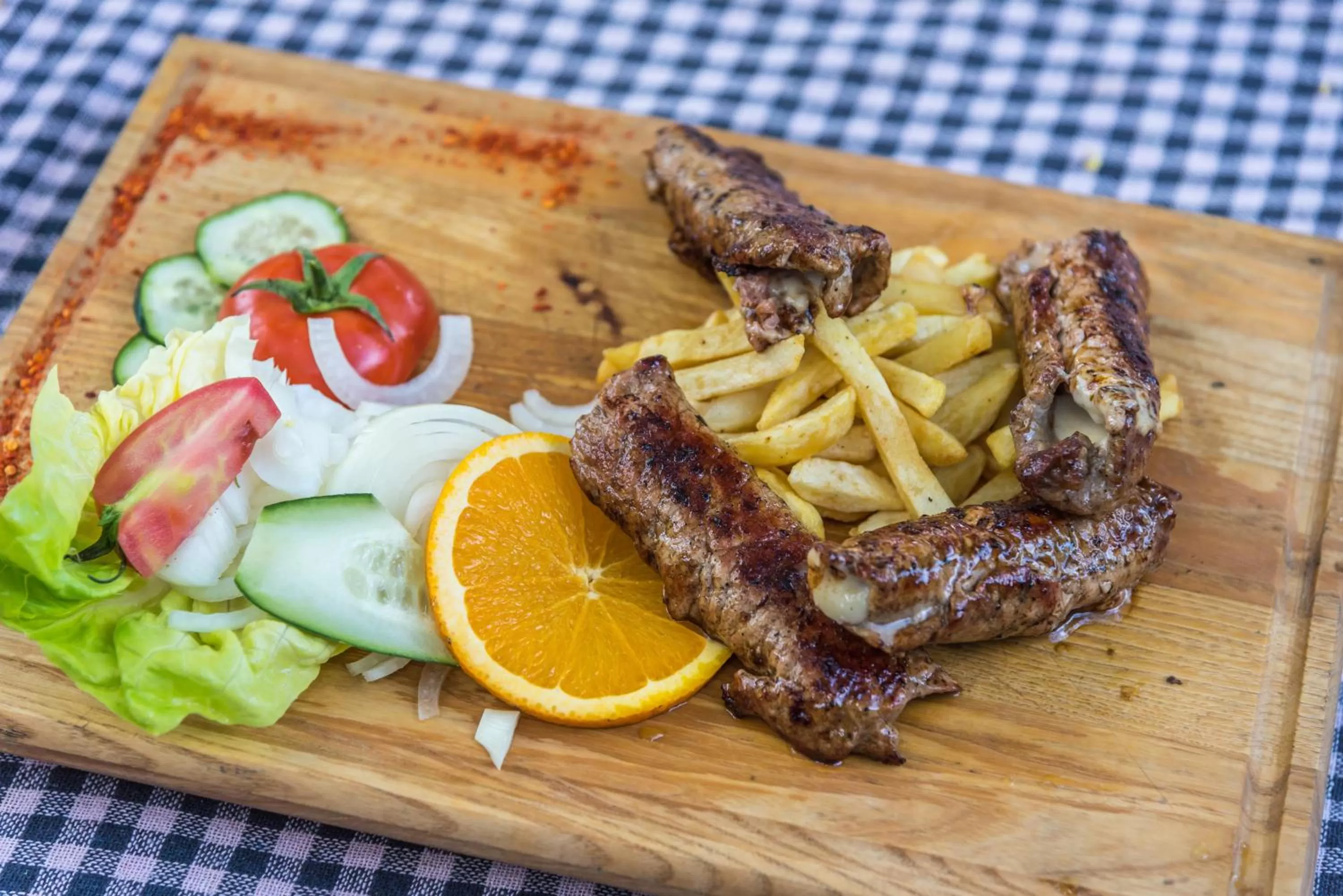 Food in B&B Etno Village Sunčana Reka