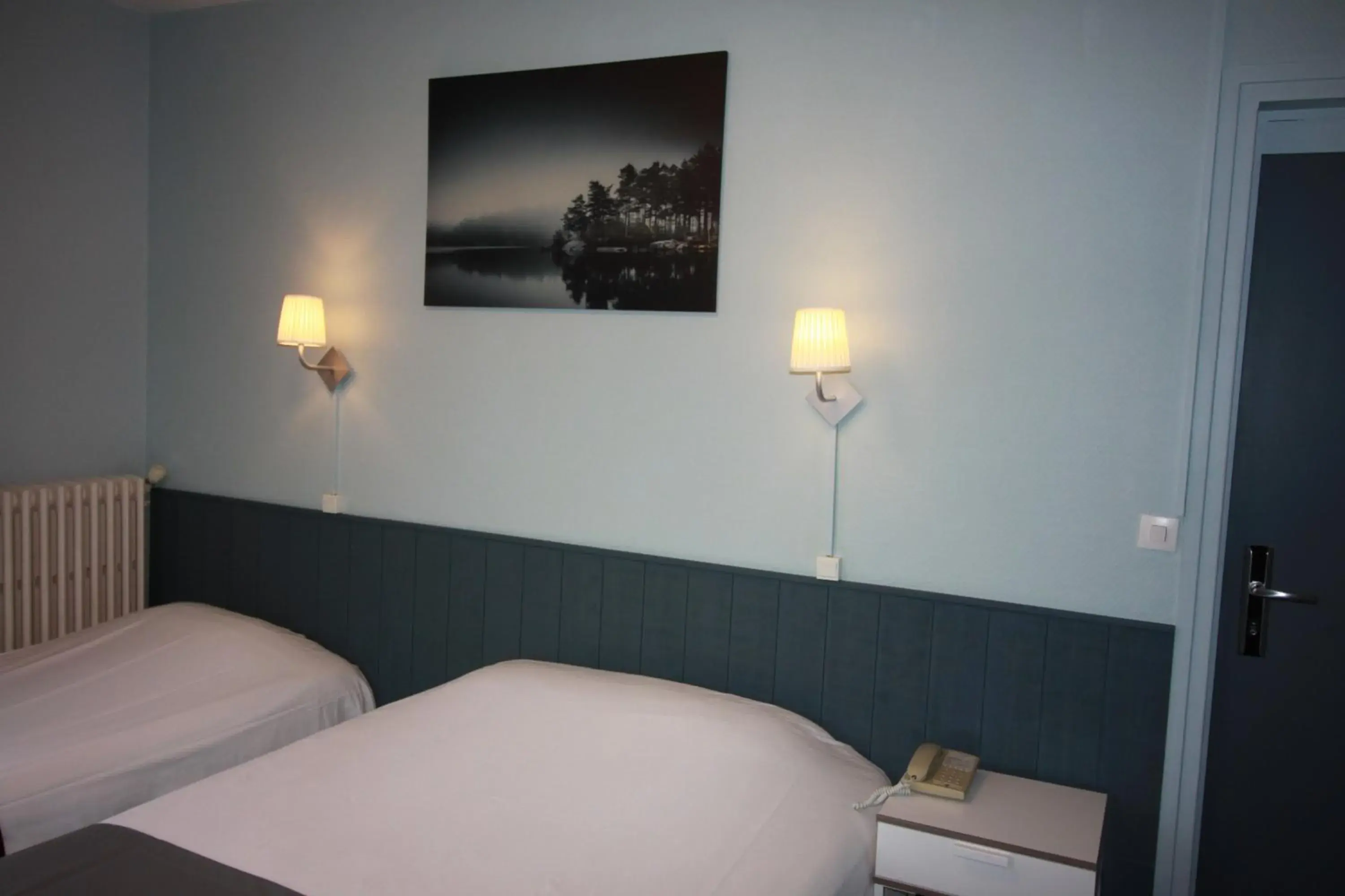 Bed in Hotel De l'Univers