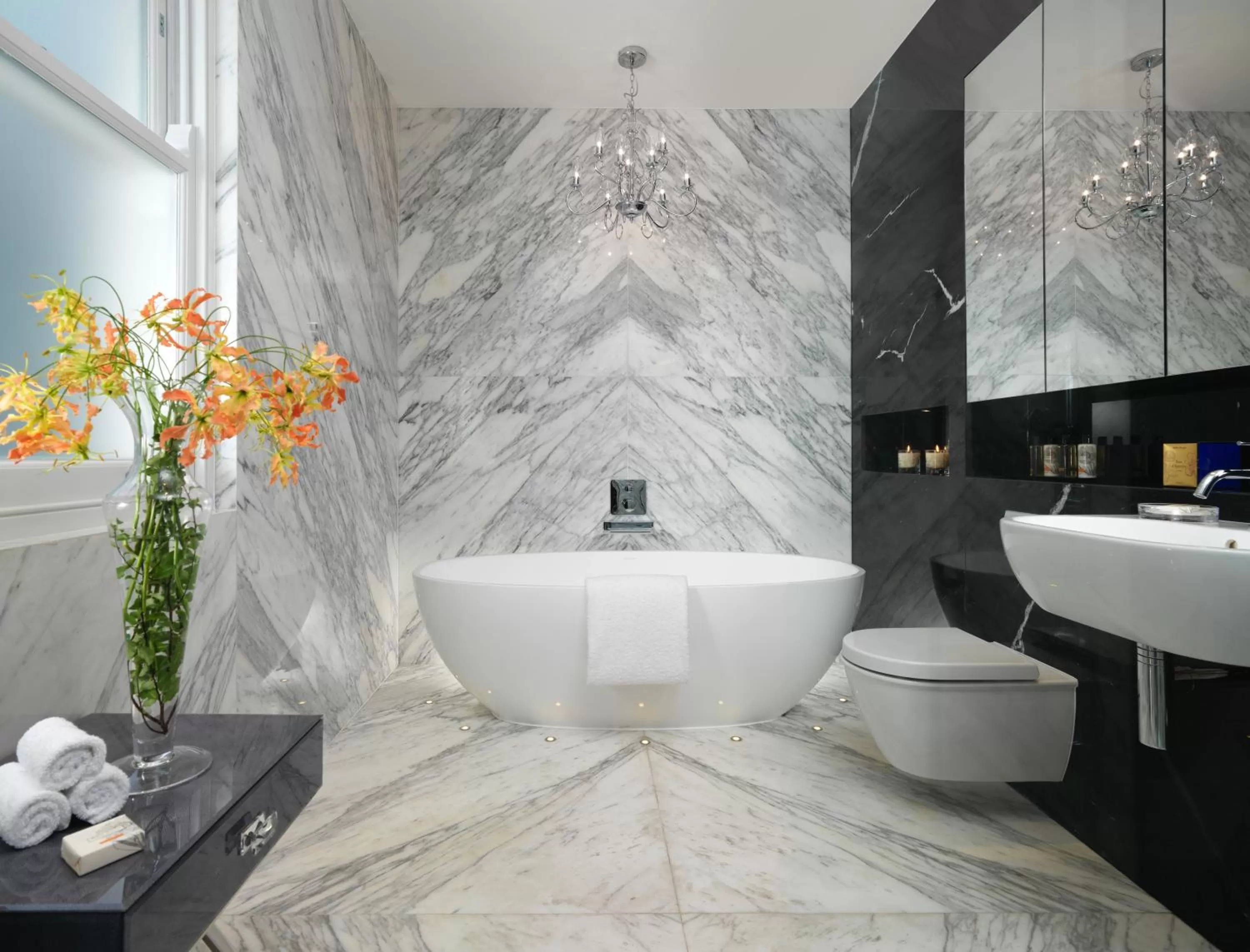 Bathroom in Flemings Mayfair - Small Luxury Hotel of the World