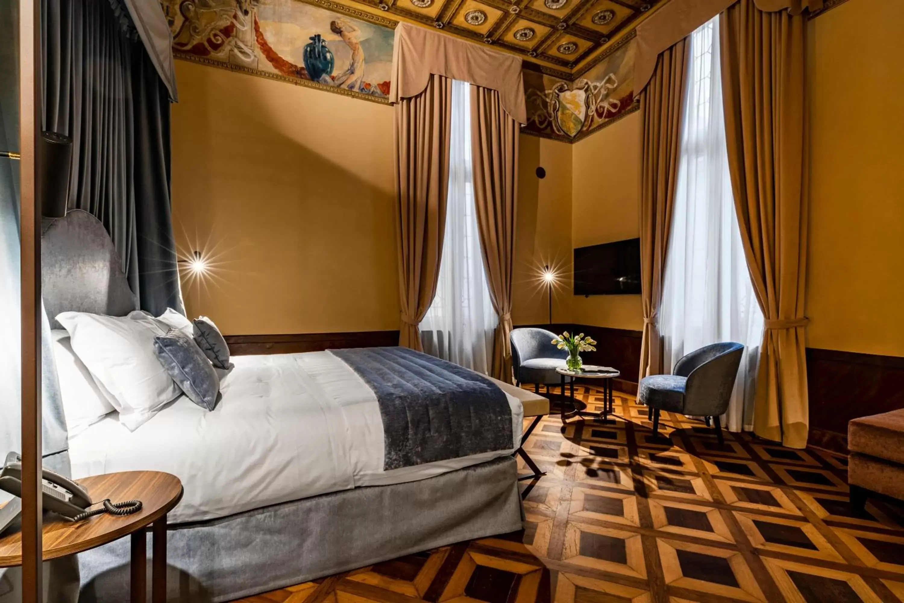 Bedroom, Bed in Palazzo Keller