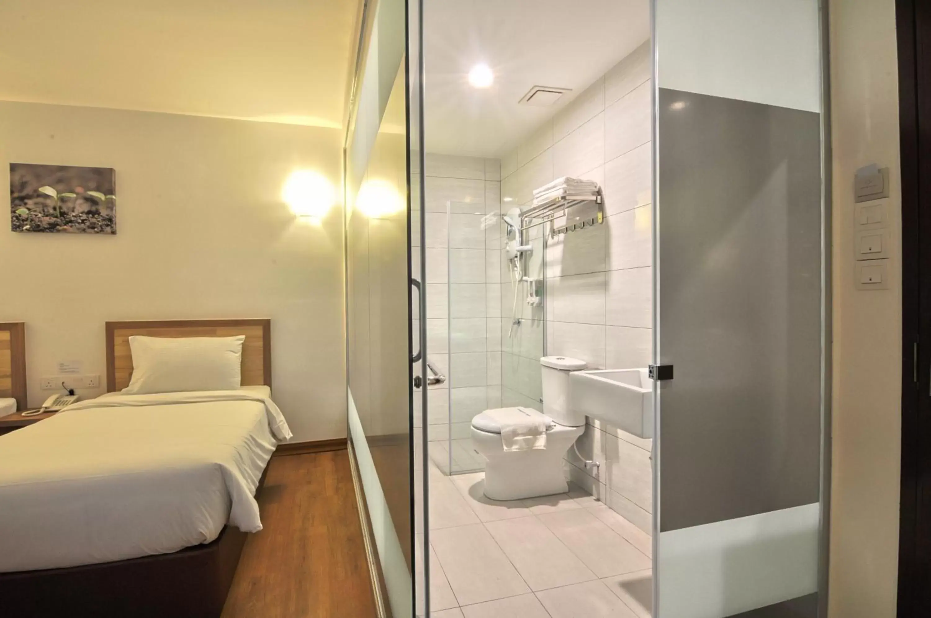 Bathroom in Greencity Hotel