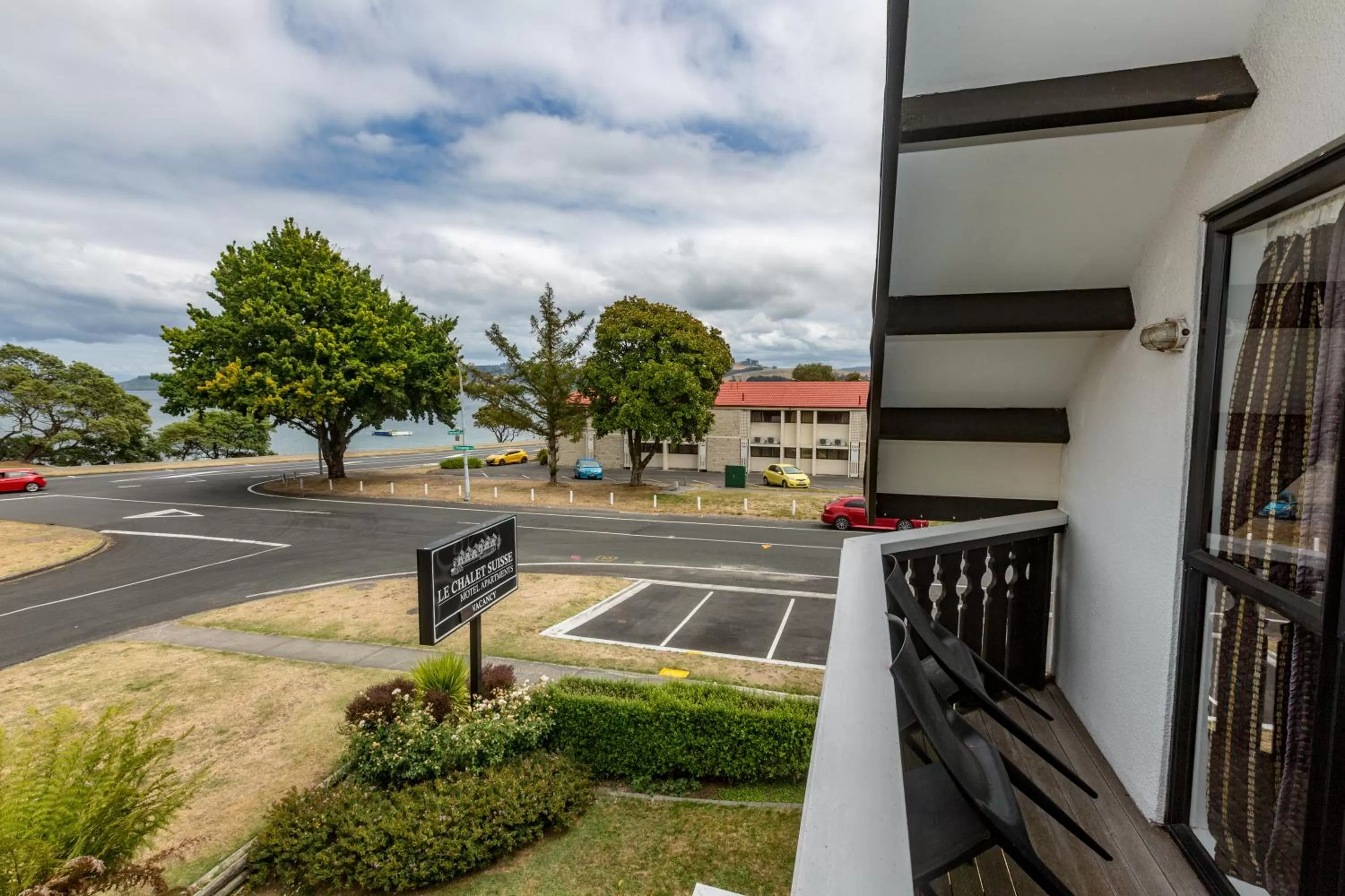 Property building in Le Chalet Suisse Motel Taupo