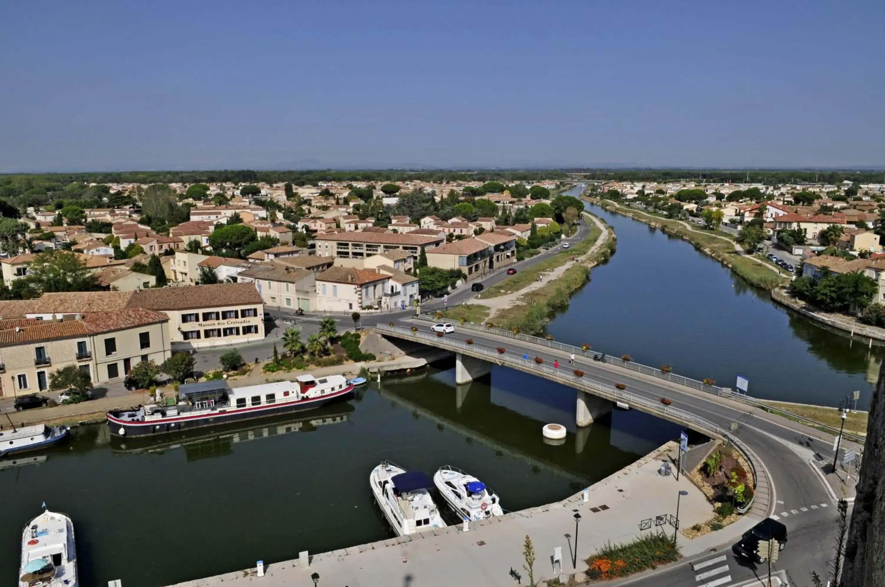 Bird's eye view, Bird's-eye View in Maison des Croisades