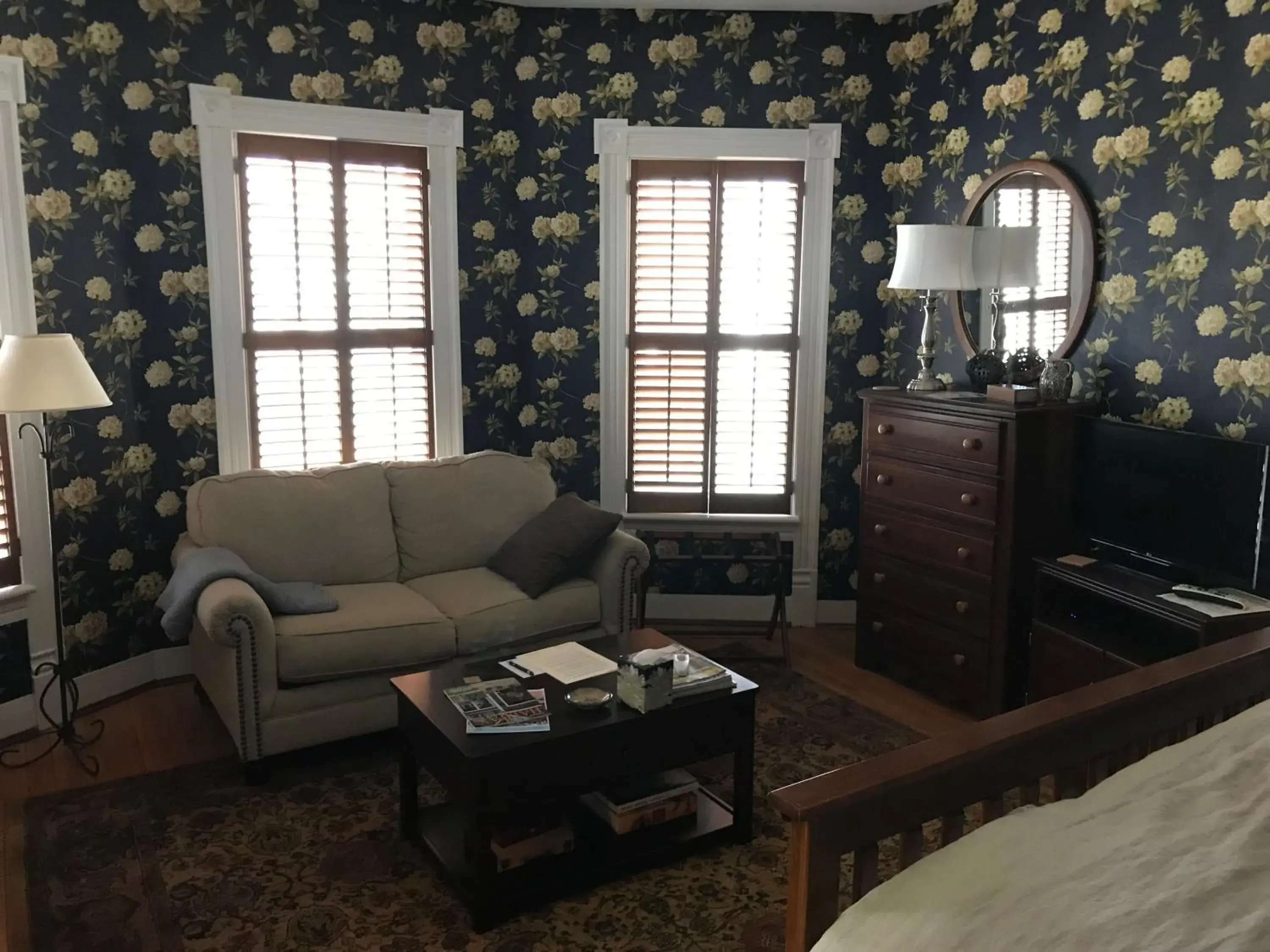 Bedroom, Seating Area in Charles Bass House Bed & Breakfast