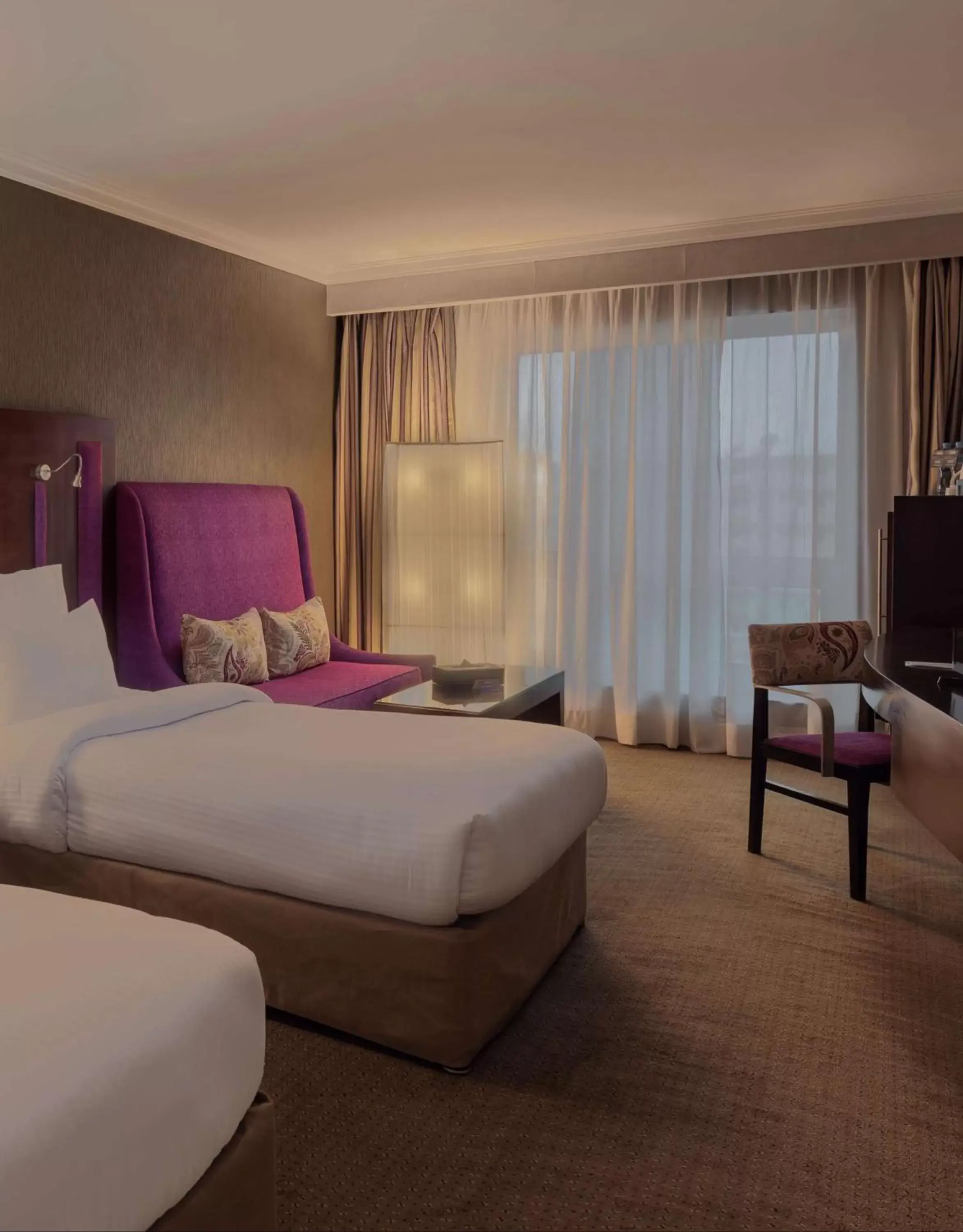 Bedroom, Bed in Radisson Blu Hotel, Cairo Heliopolis