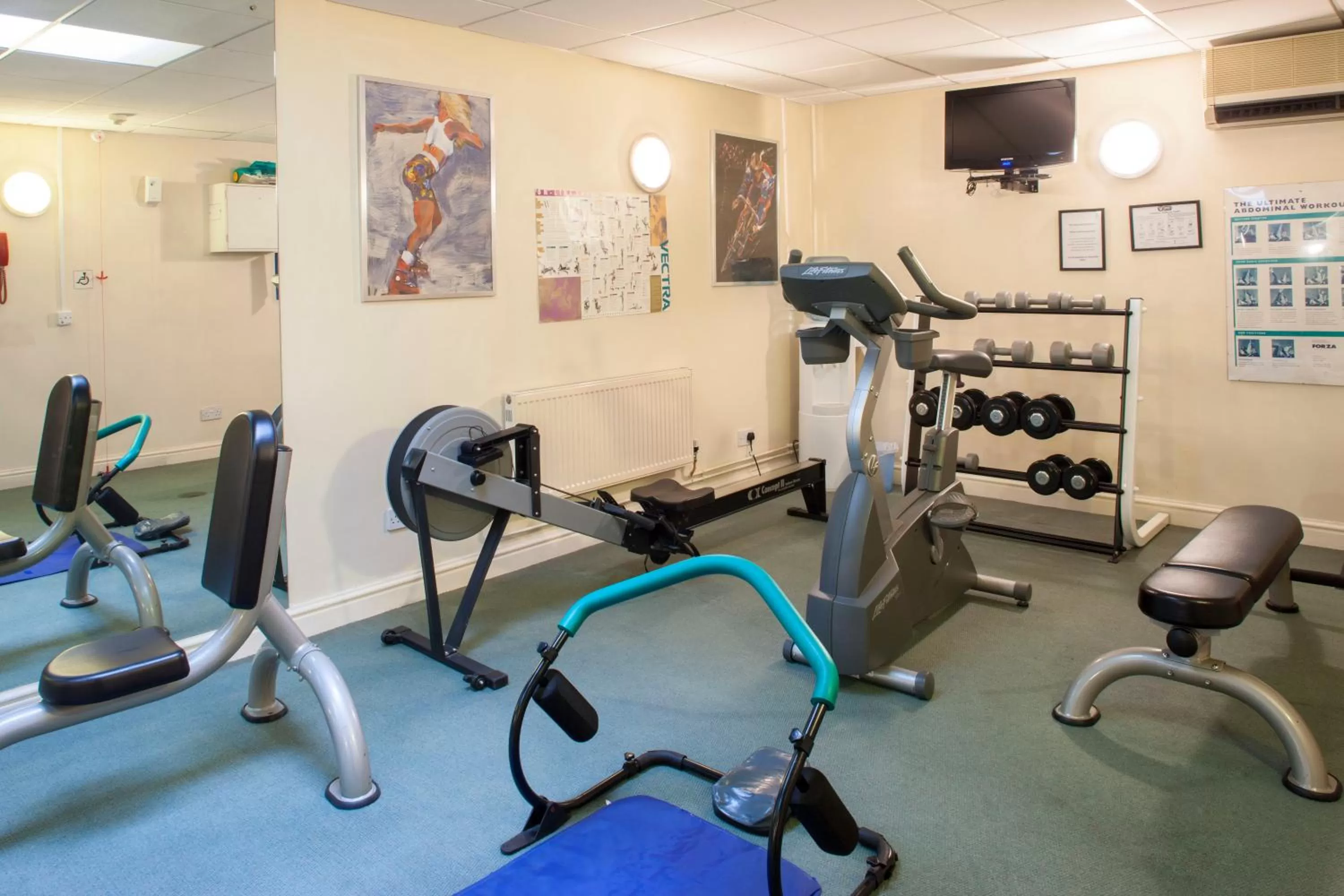 Fitness centre/facilities in Holiday Inn Ipswich Orwell by IHG