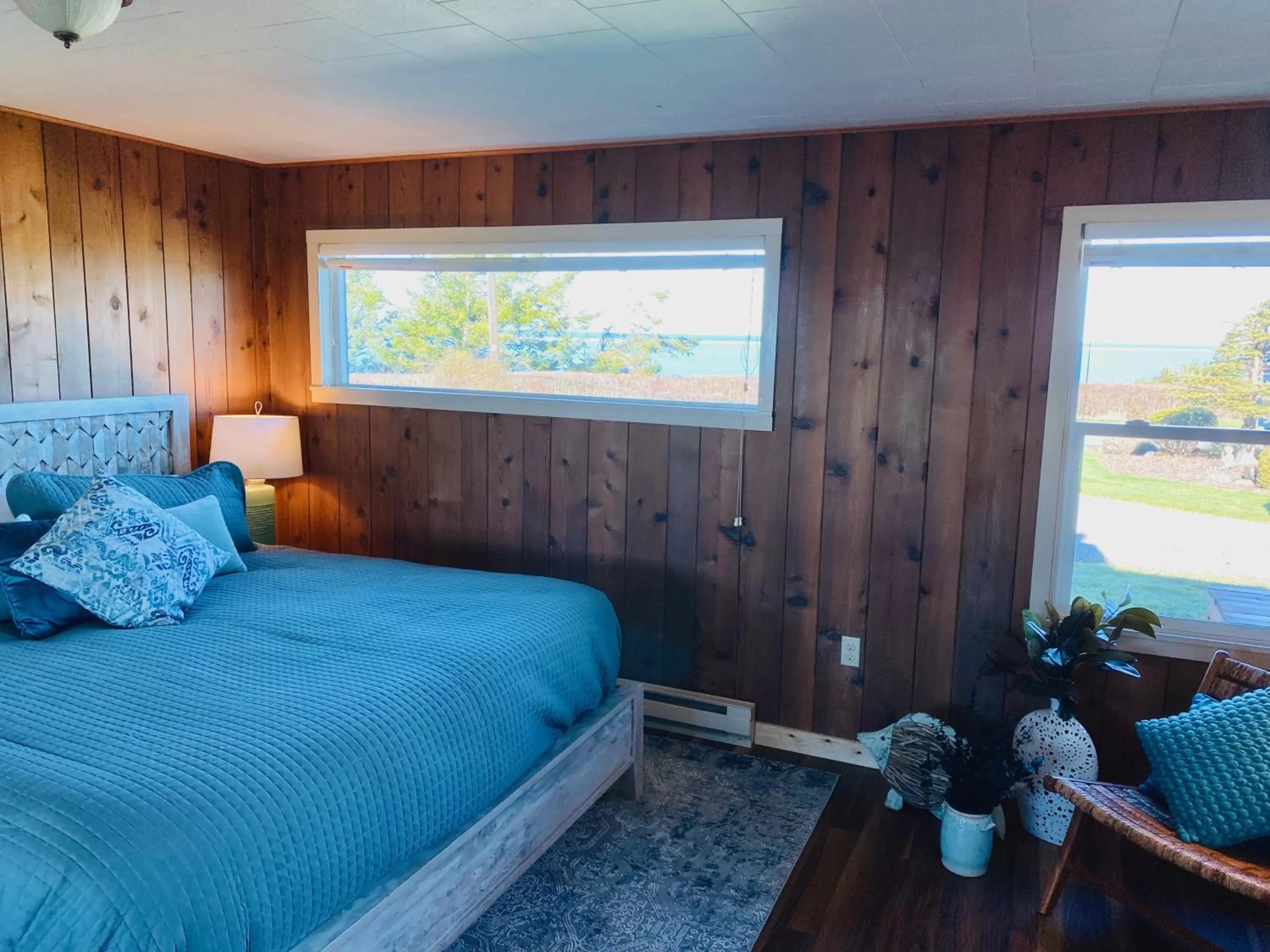 Bed in Dungeness Bay Cottages