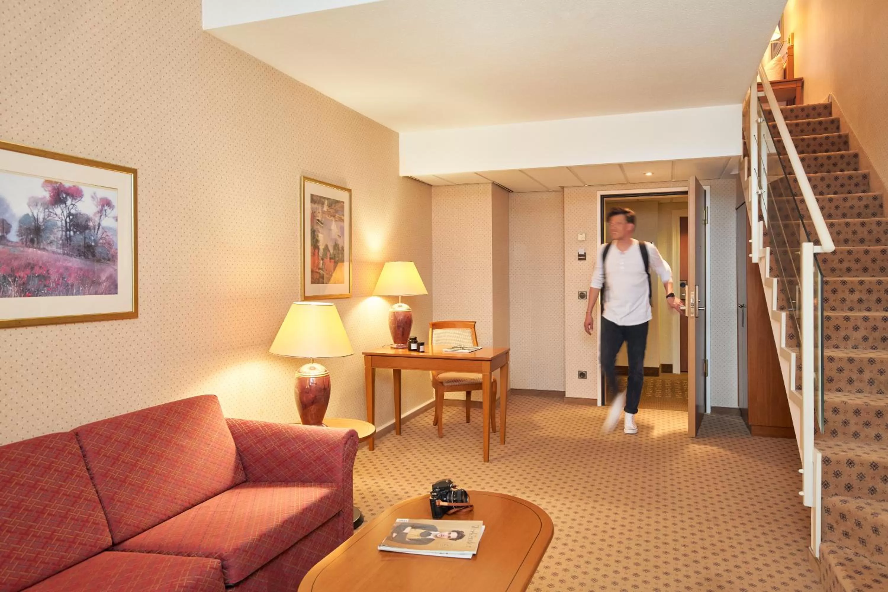 Seating area in co56 Hotel Chemnitz