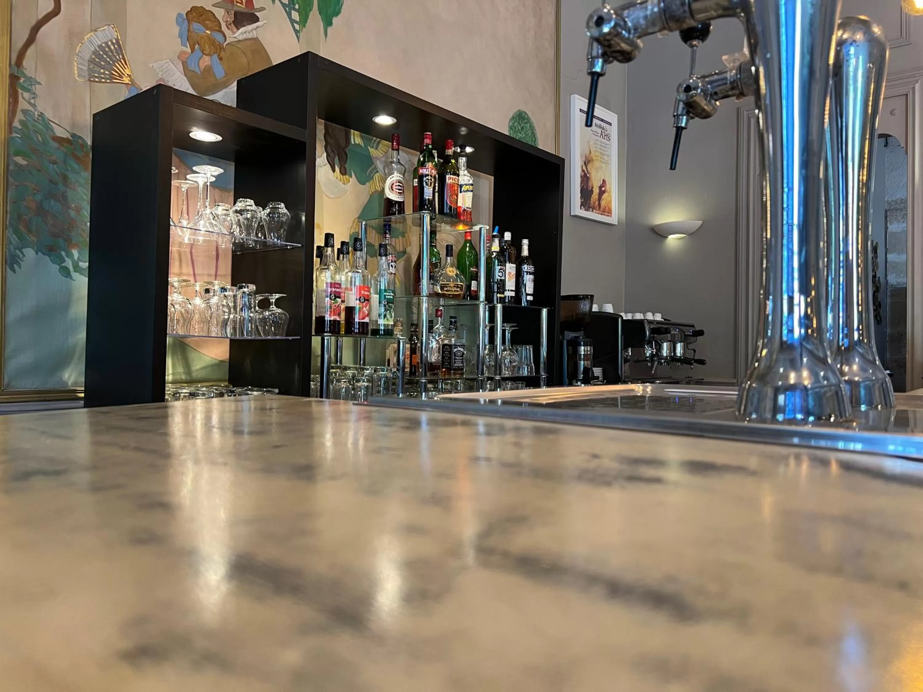 Lounge or bar in Le Grand Hôtel Molière