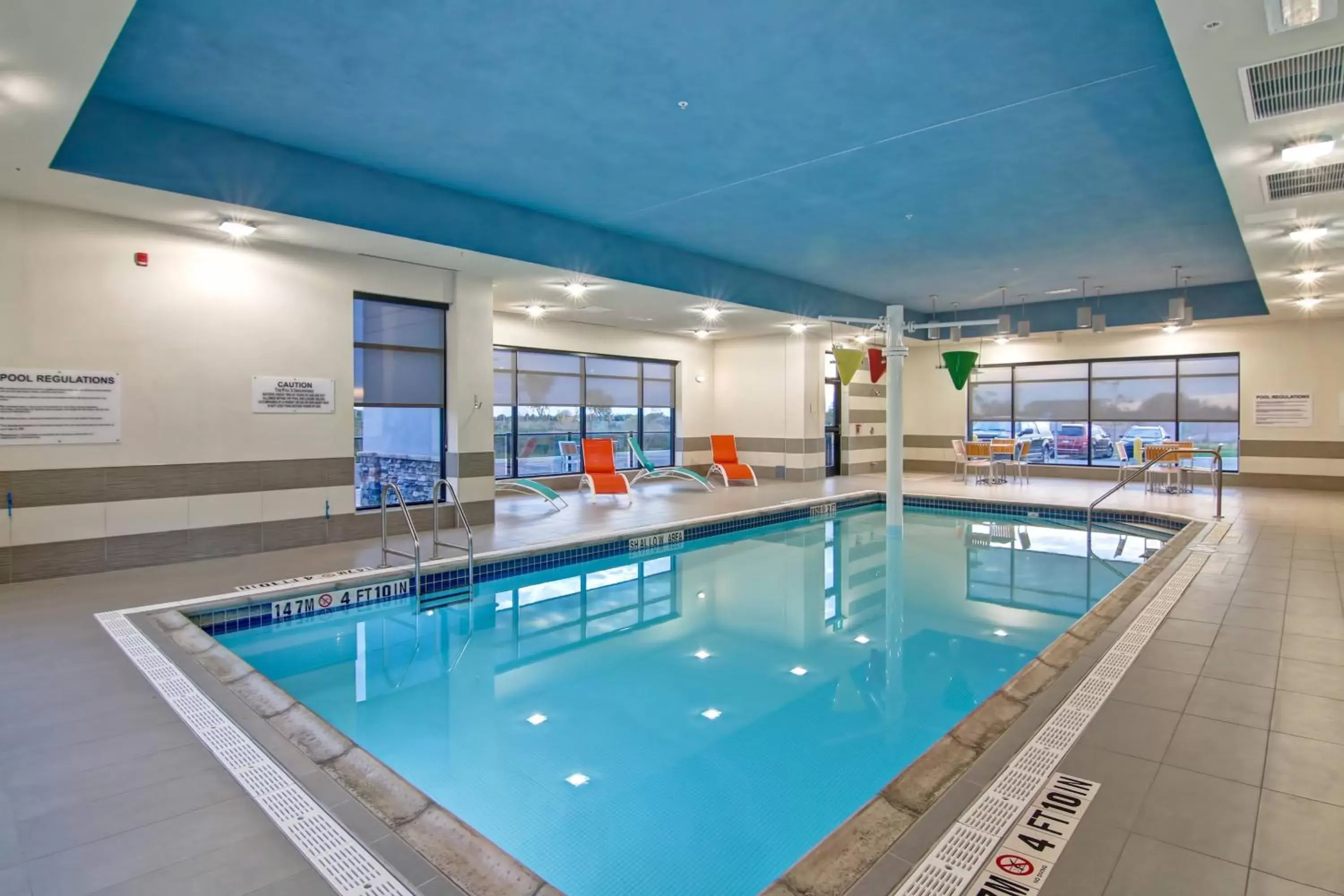 Swimming Pool in TownePlace Suites by Marriott Kincardine