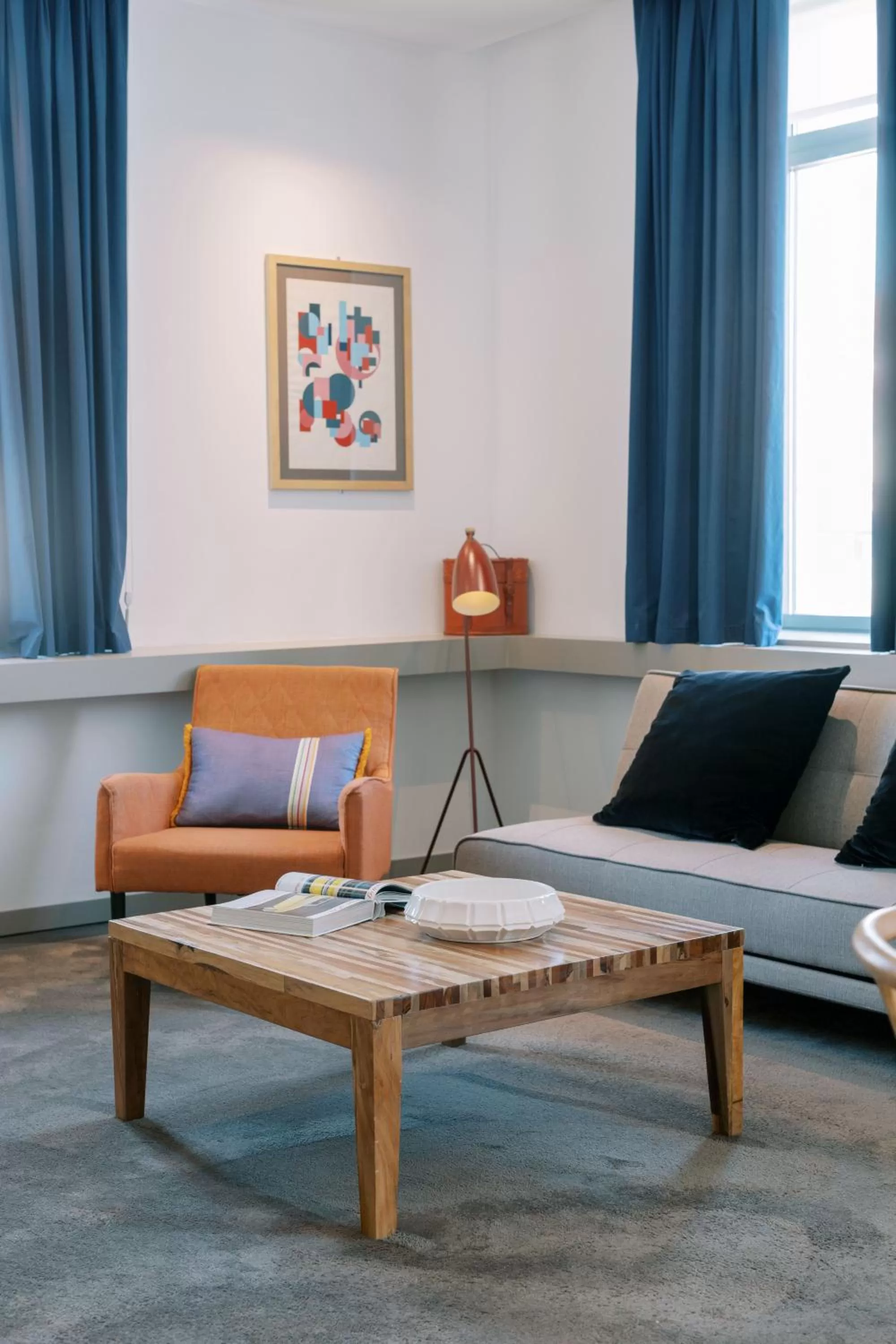 Living room in The Editory Artist Baixa Porto Hotel