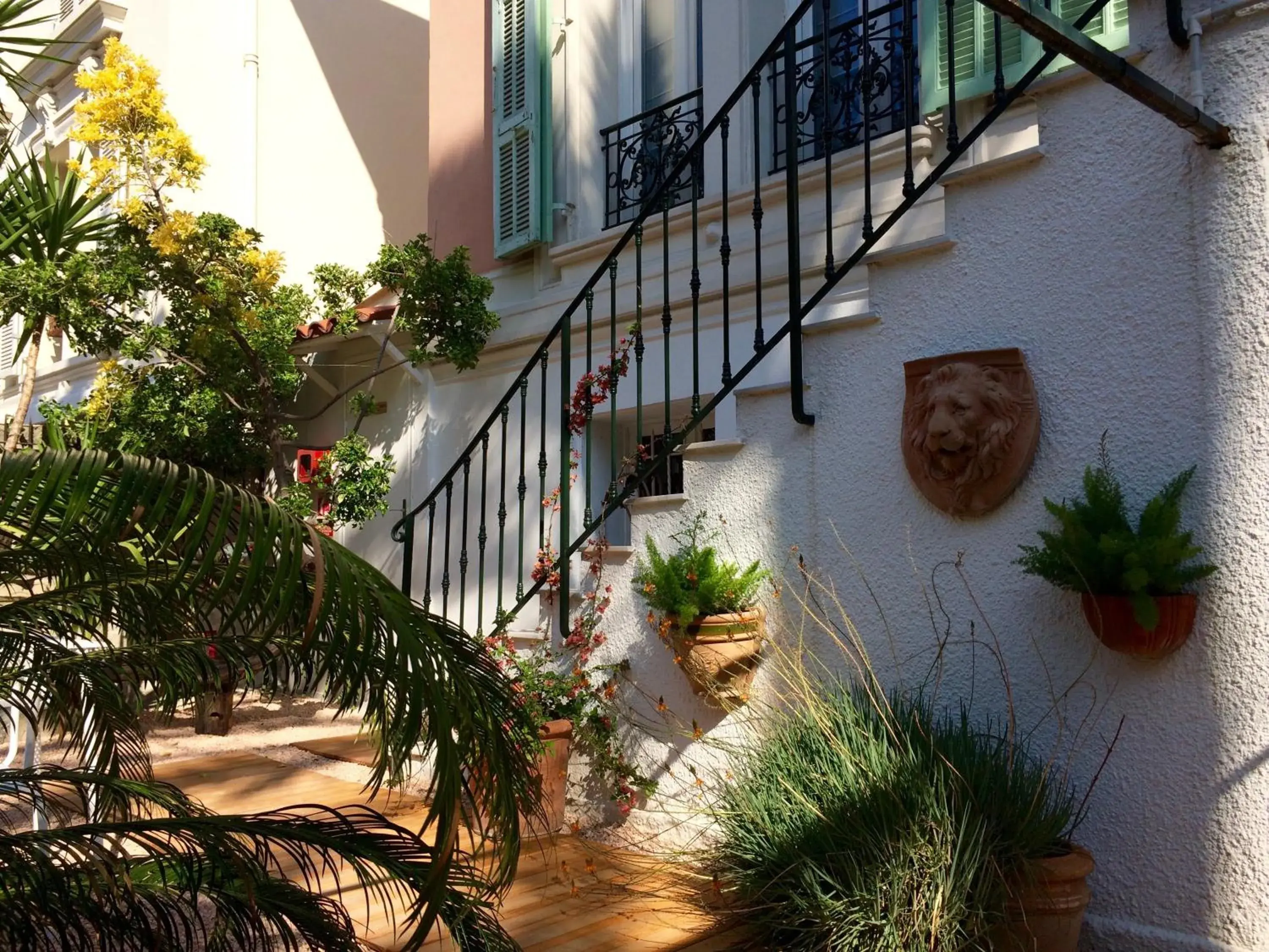 Garden view, Patio/Outdoor Area in Hotel Villa Rose