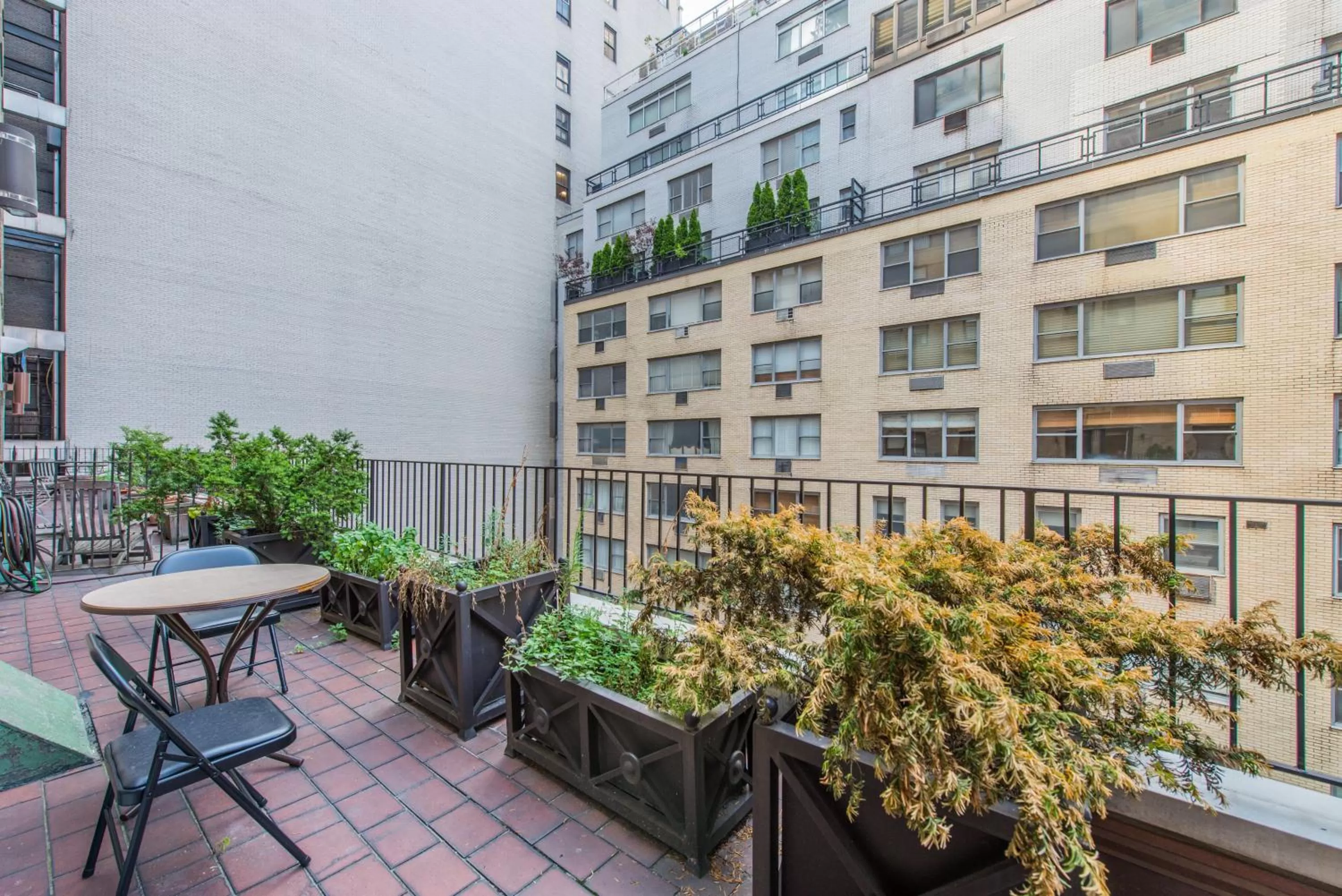 Balcony/Terrace in Lombardy Hotel
