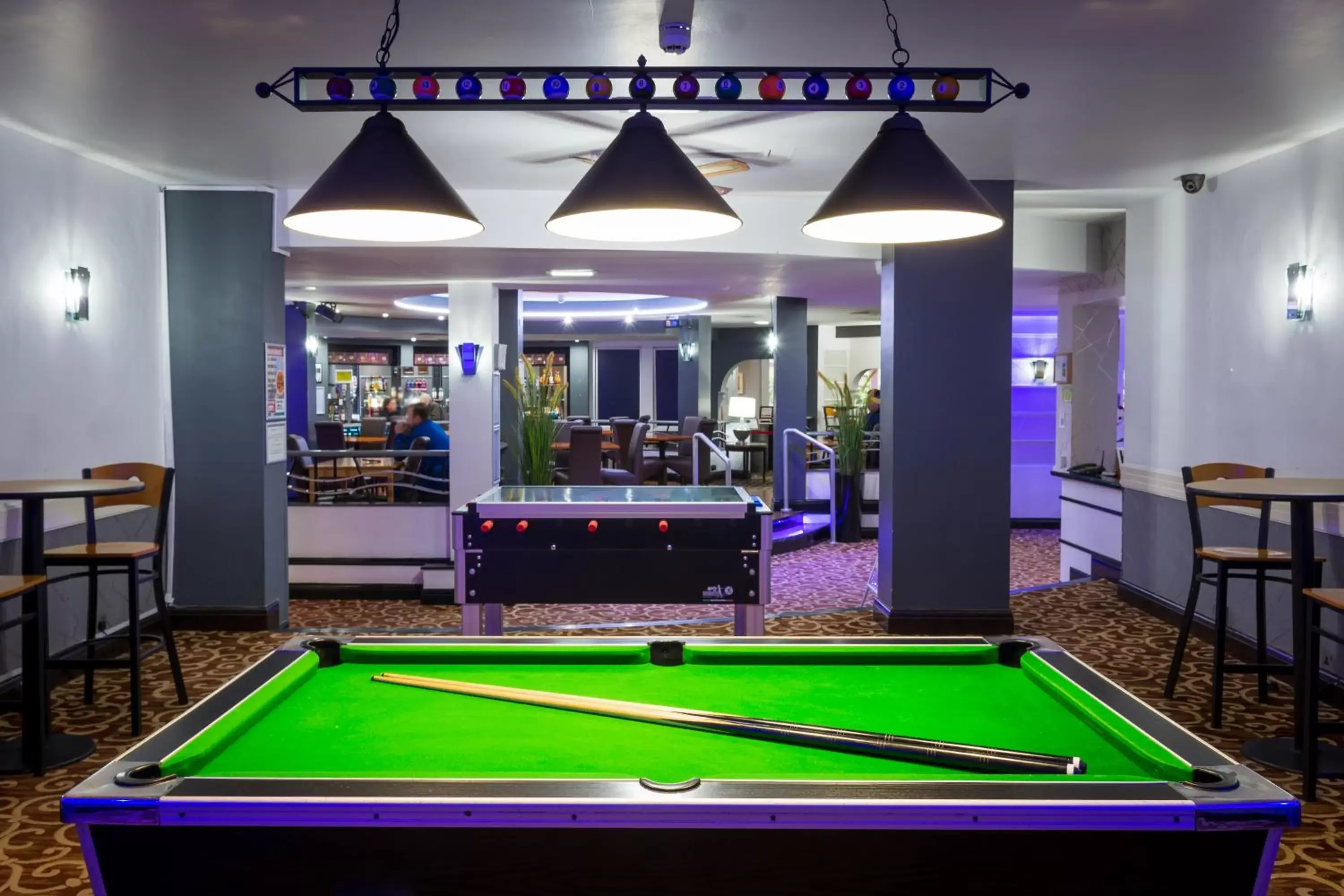 Area and facilities, Billiards in Airport Hotel Manchester