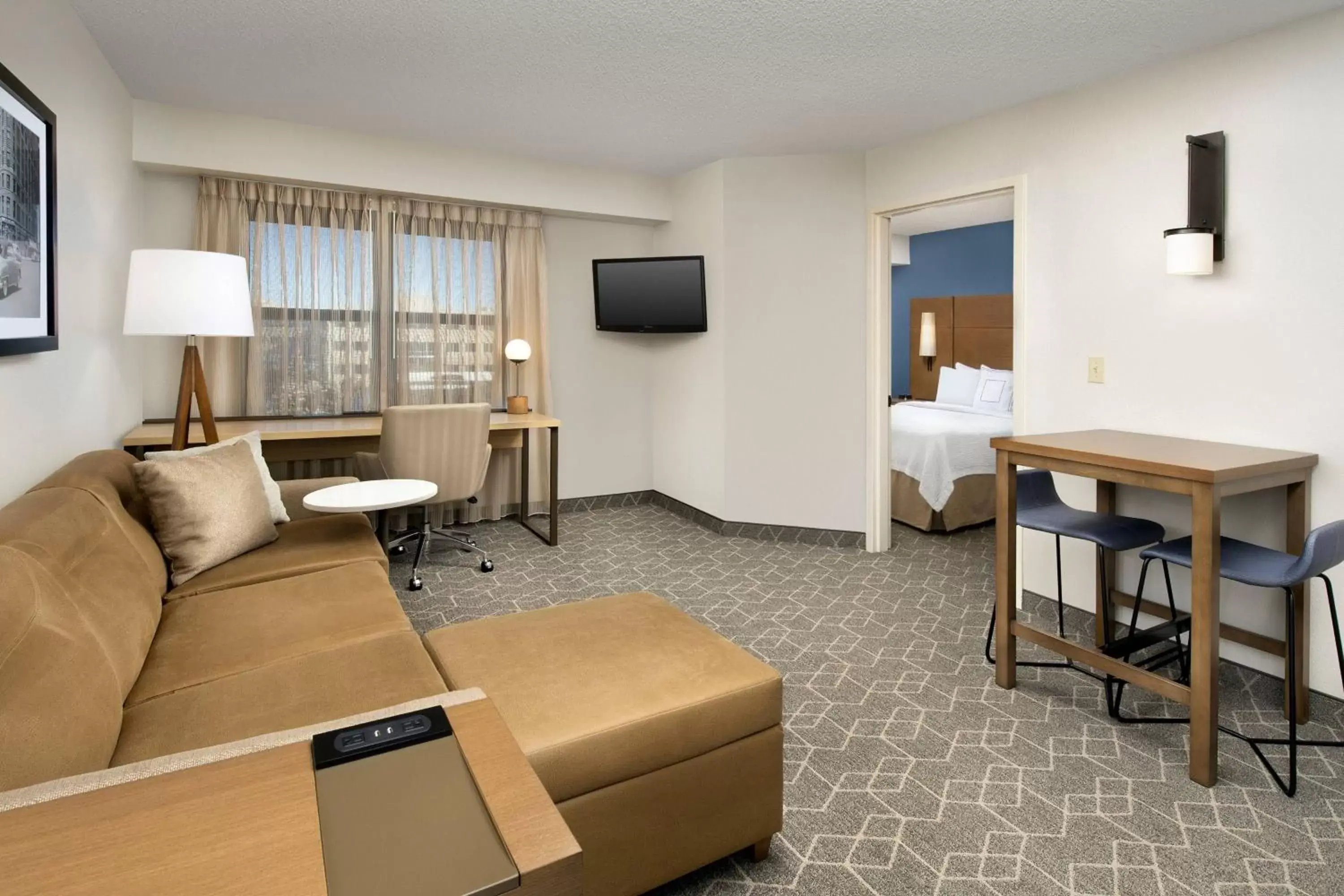 Living room, Seating Area in Residence Inn Denver South/Park Meadows Mall