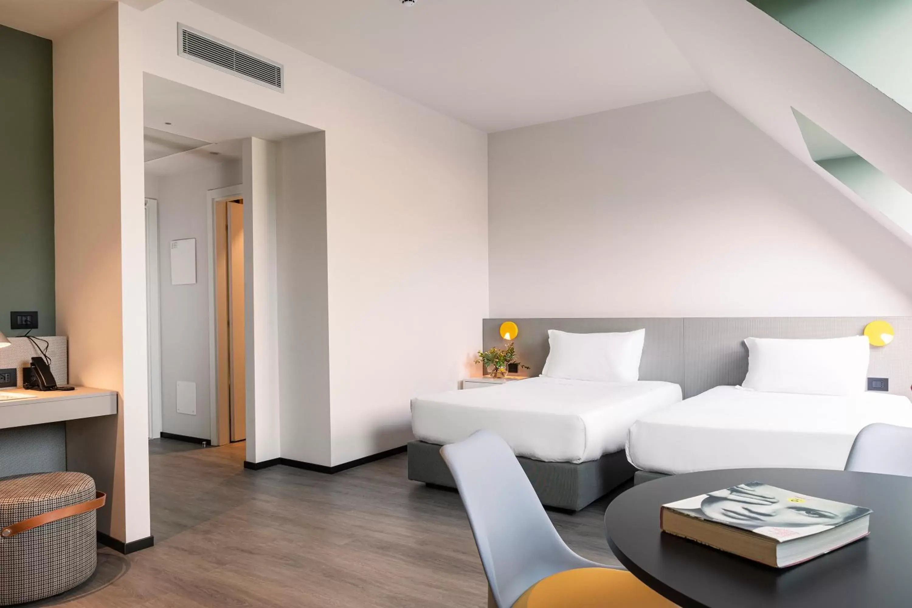 Bedroom, Seating Area in Quark Hotel Milano