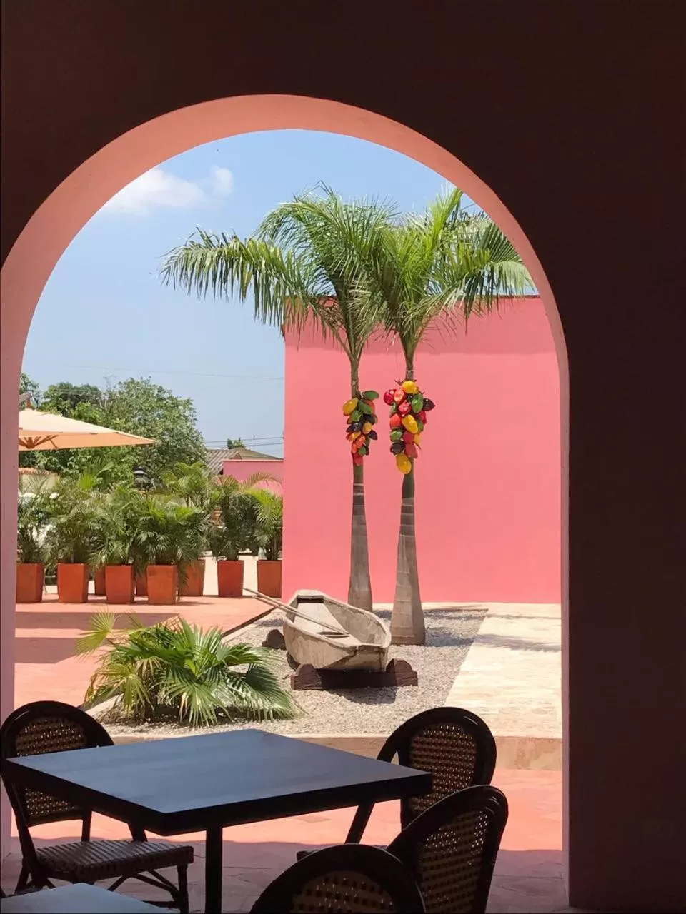 Patio in Hotel Doña Manuela