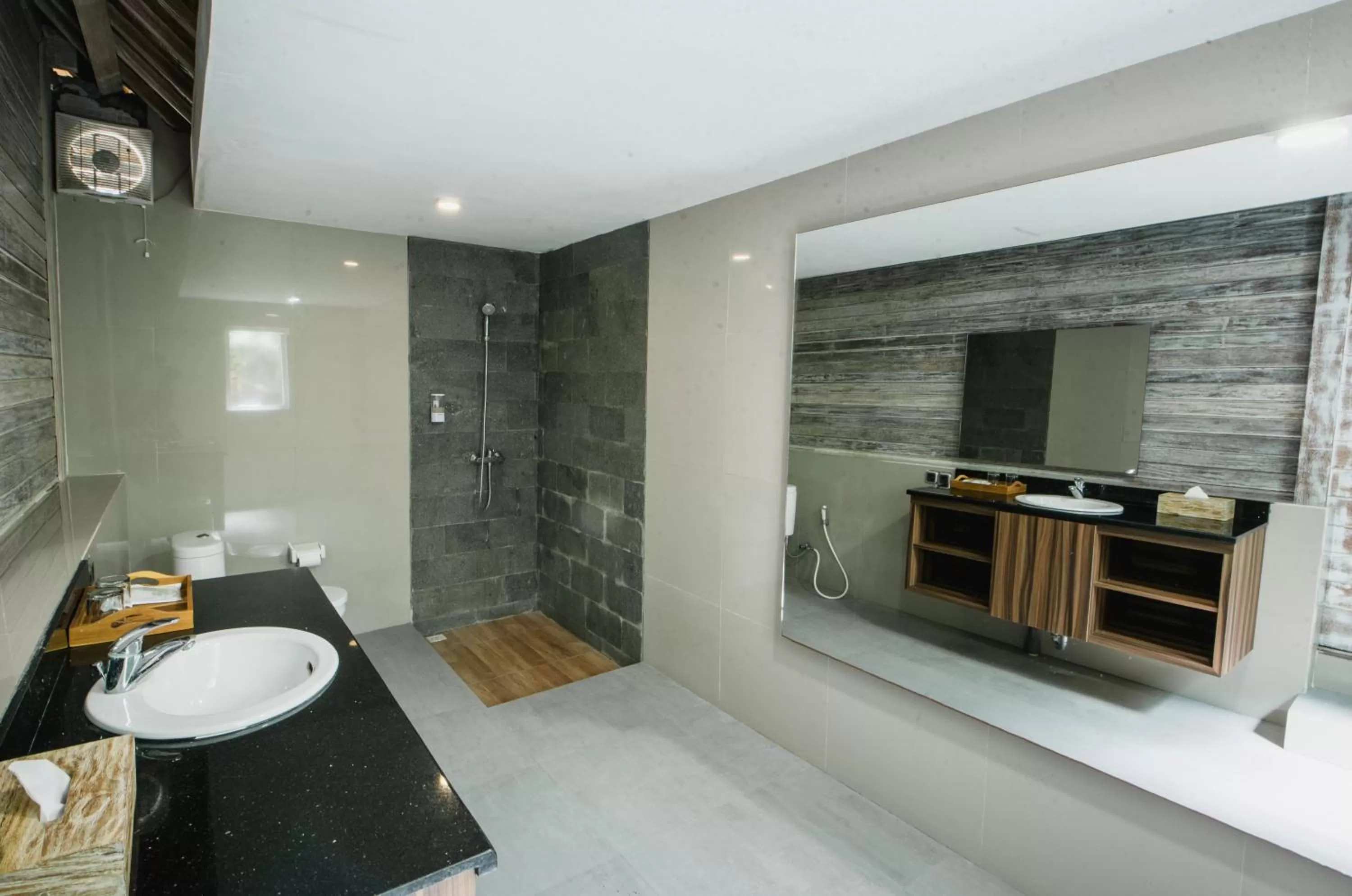 Shower in The Angkal Resort