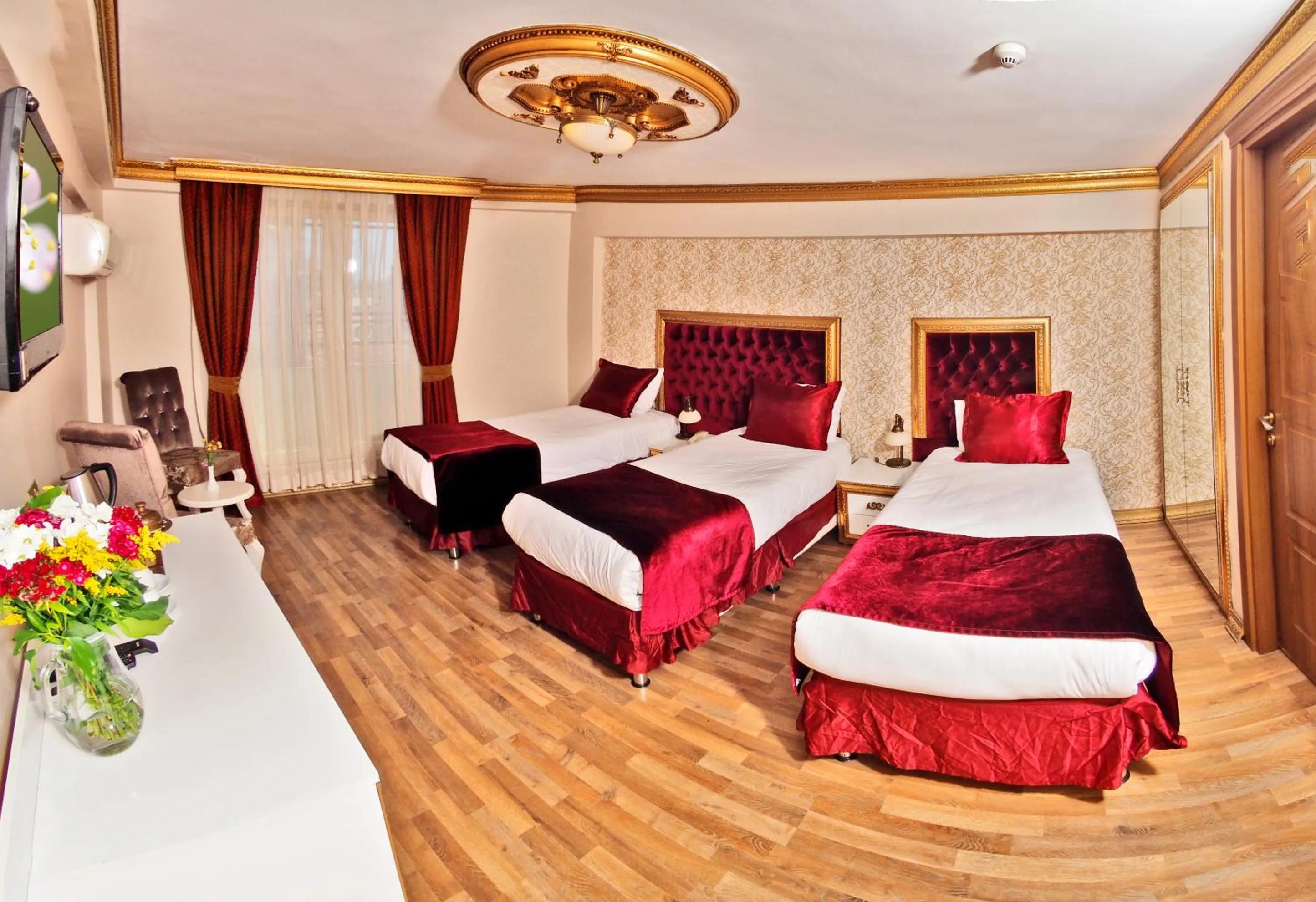 Bed in Marmara Deluxe Hotel