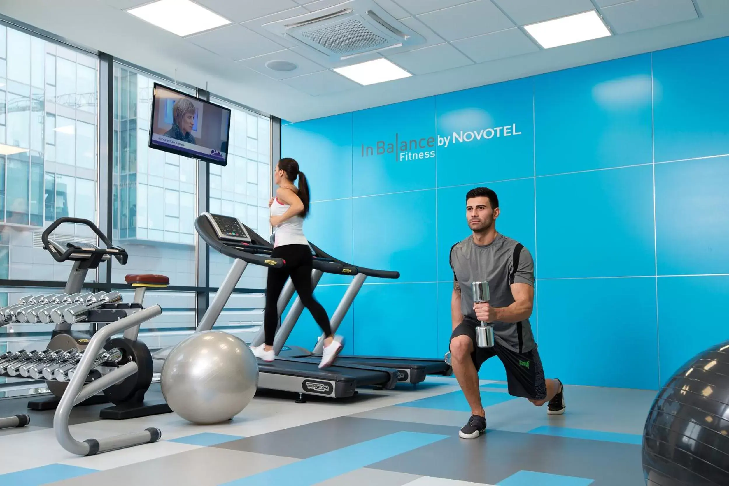 Fitness centre/facilities, Fitness Center/Facilities in Novotel Sofia