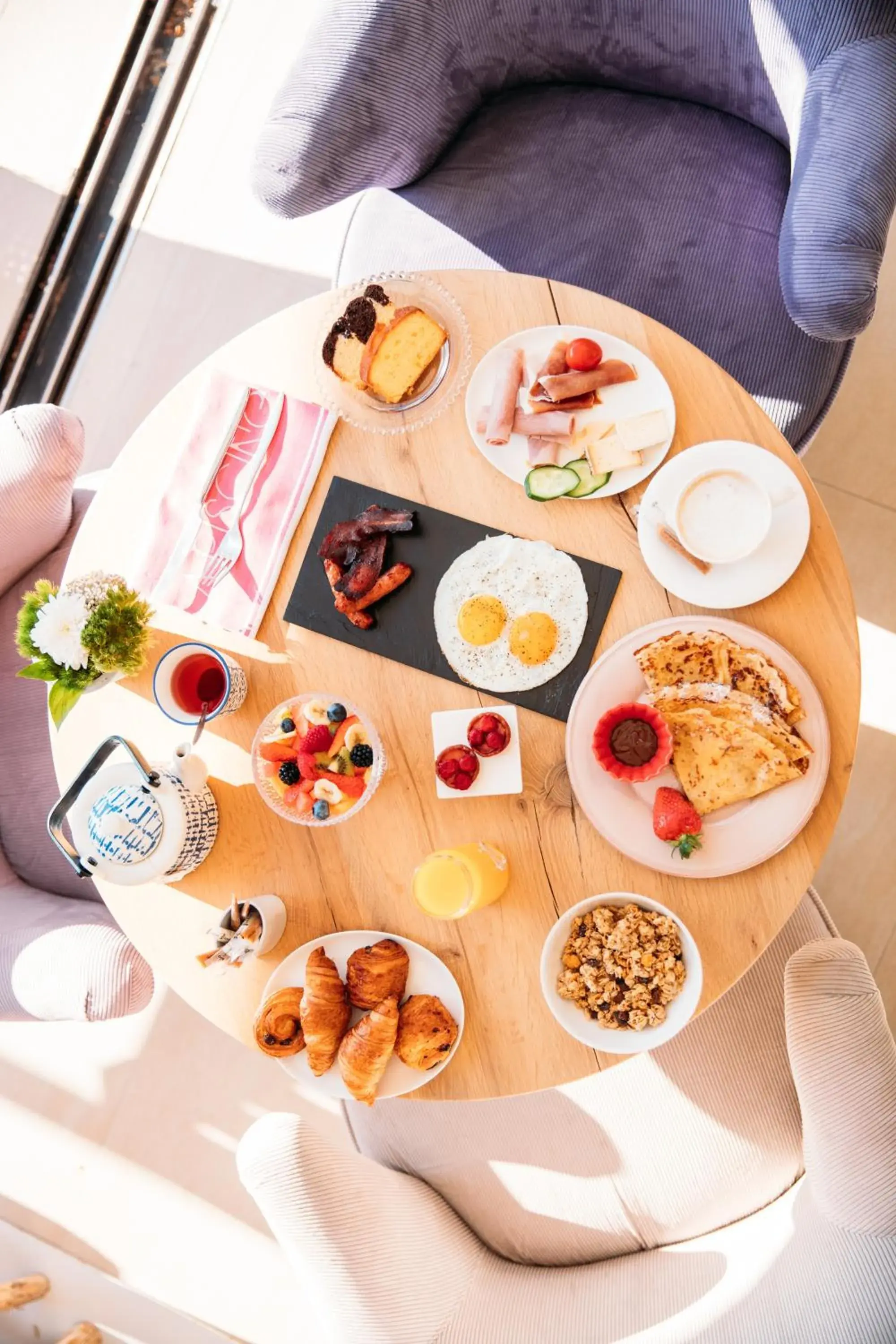 Food and drinks, Breakfast in Hôtel Font Mourier