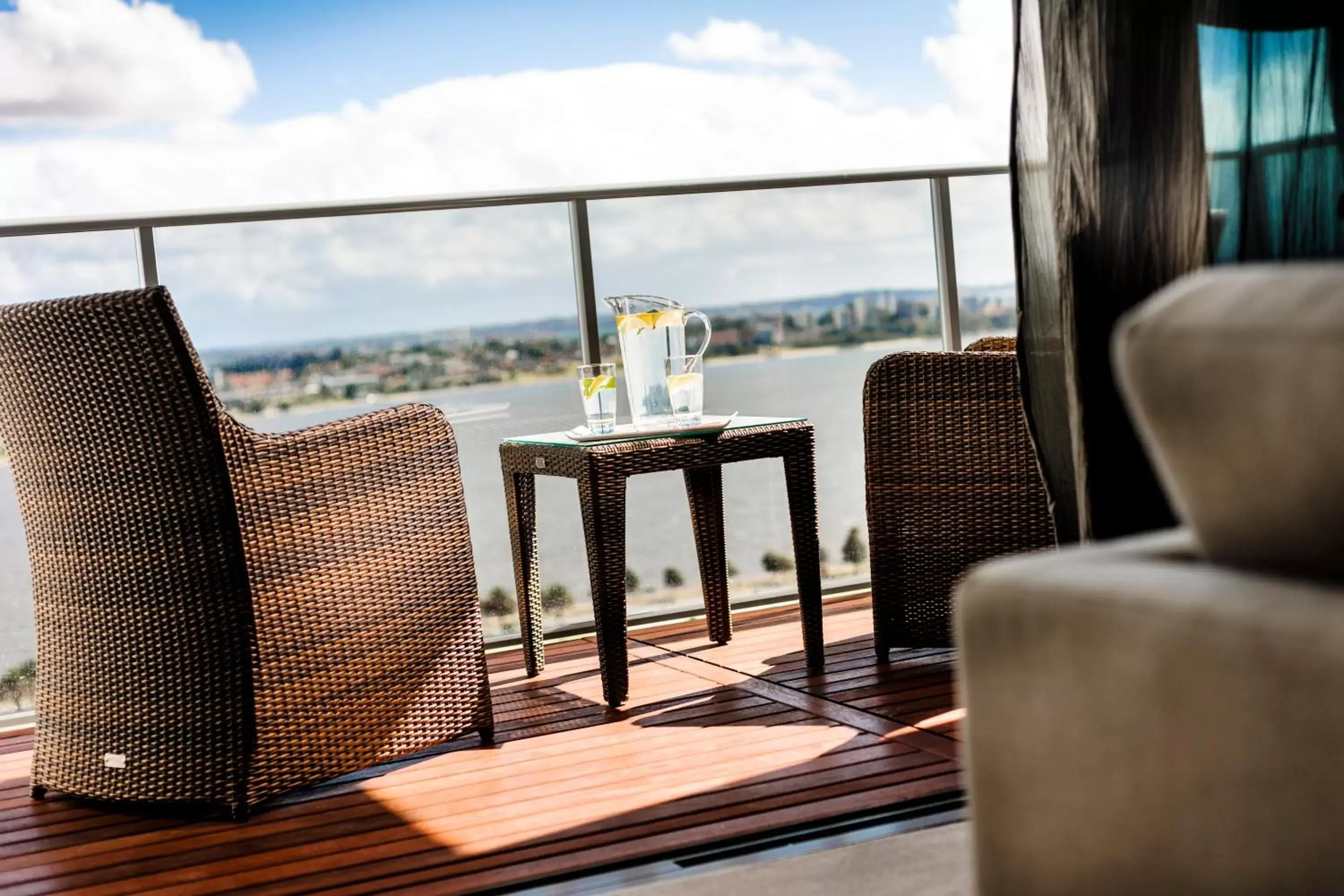 Balcony/Terrace in Fraser Suites Perth