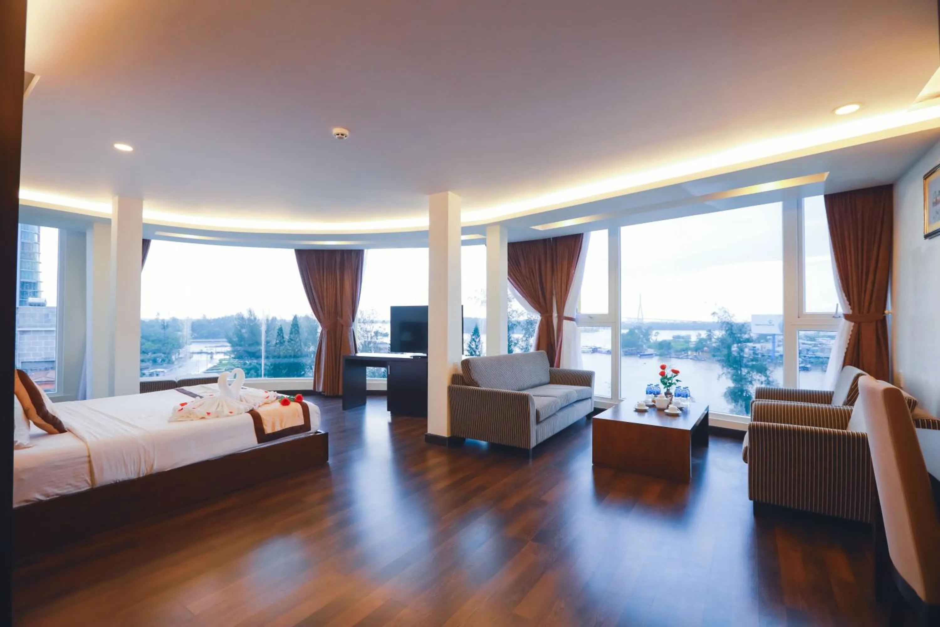 Bed in International Hotel