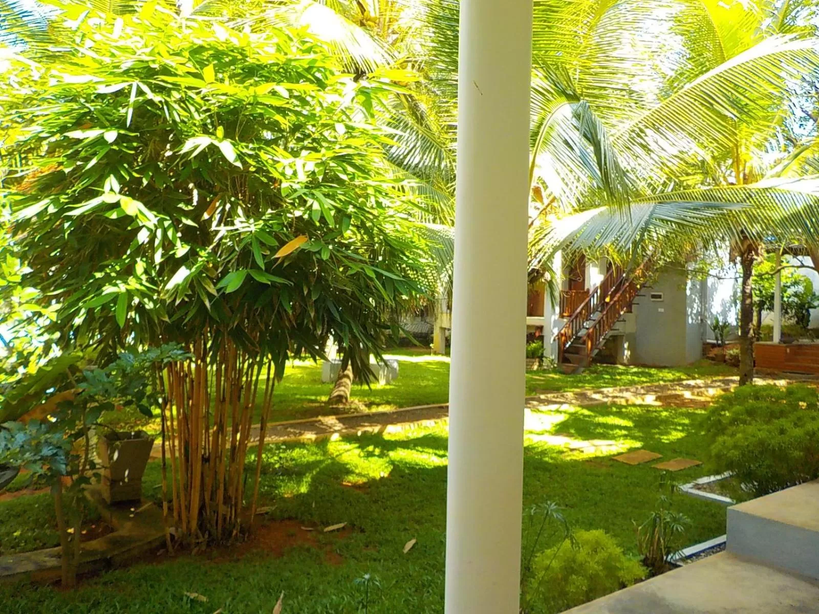 Garden in Liyana Holiday resort