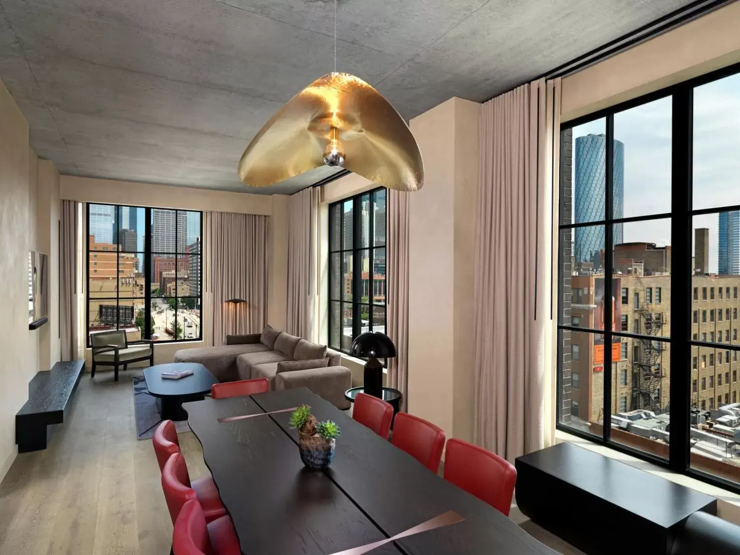 Dining area, Seating Area in Nobu Hotel Chicago