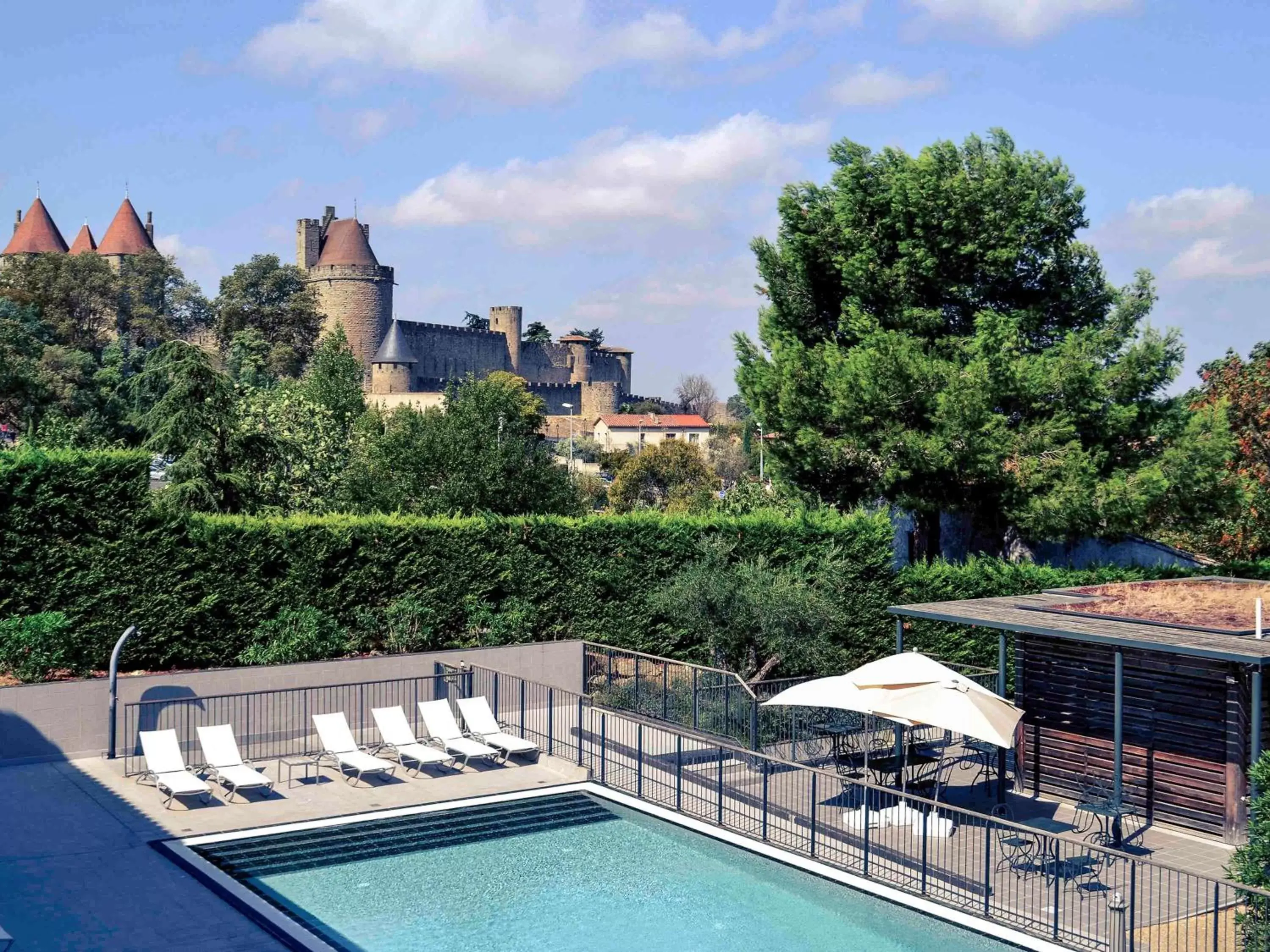 On site, Swimming Pool in Mercure Carcassonne La Cité - entièrement rénové