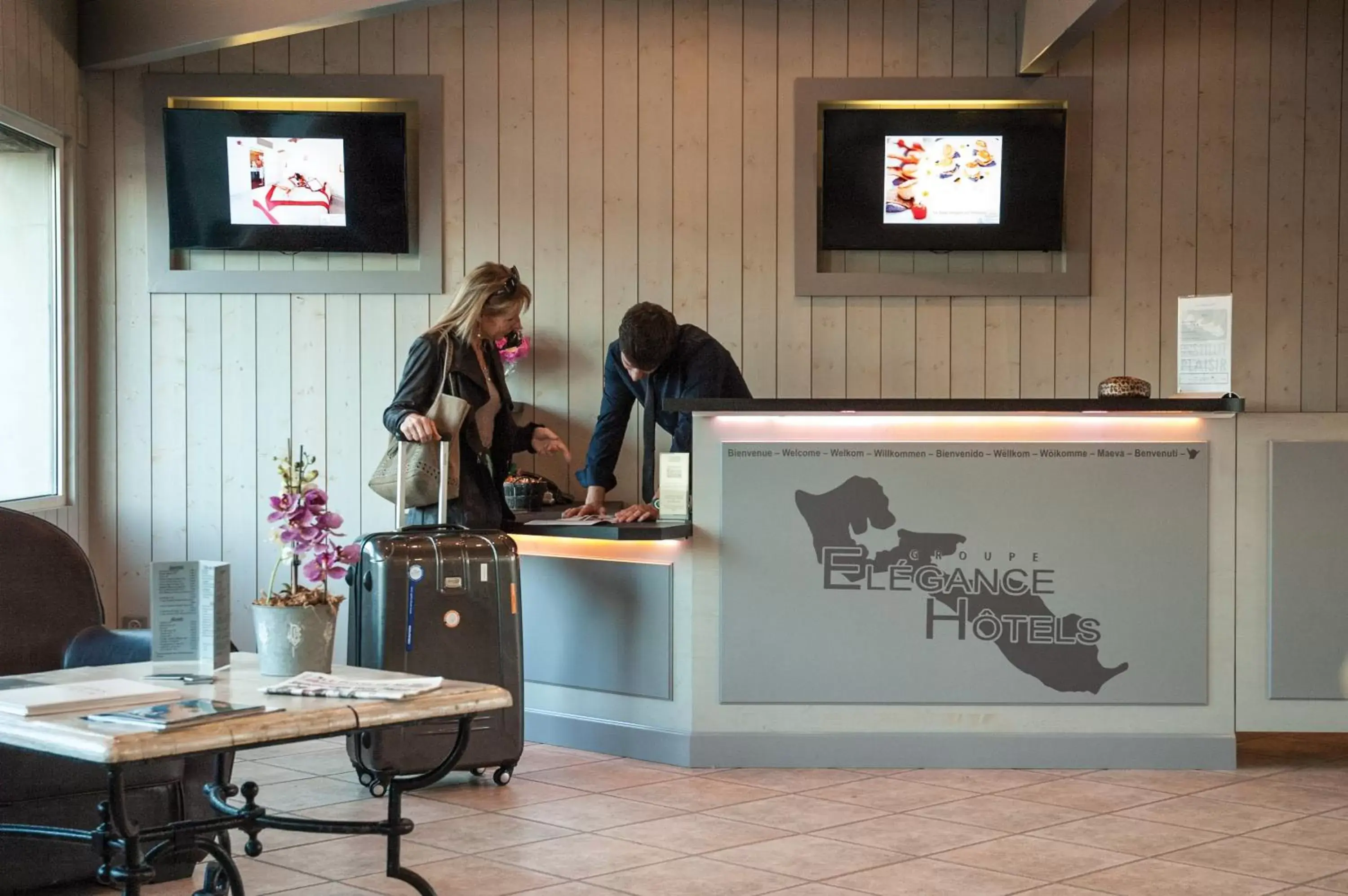 Lobby or reception in Hôtel Ile de Ré