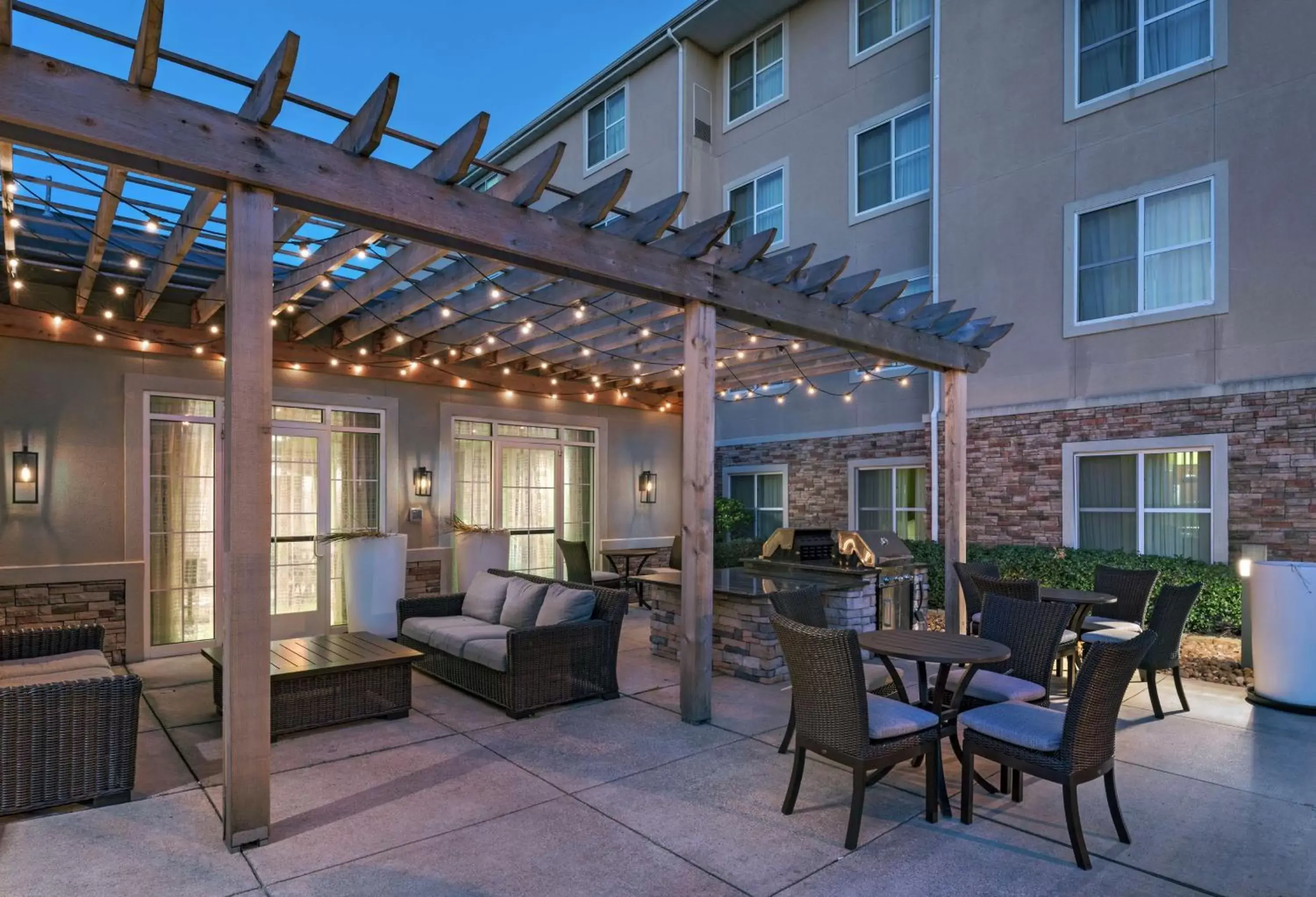 Patio in Homewood Suites by Hilton College Station