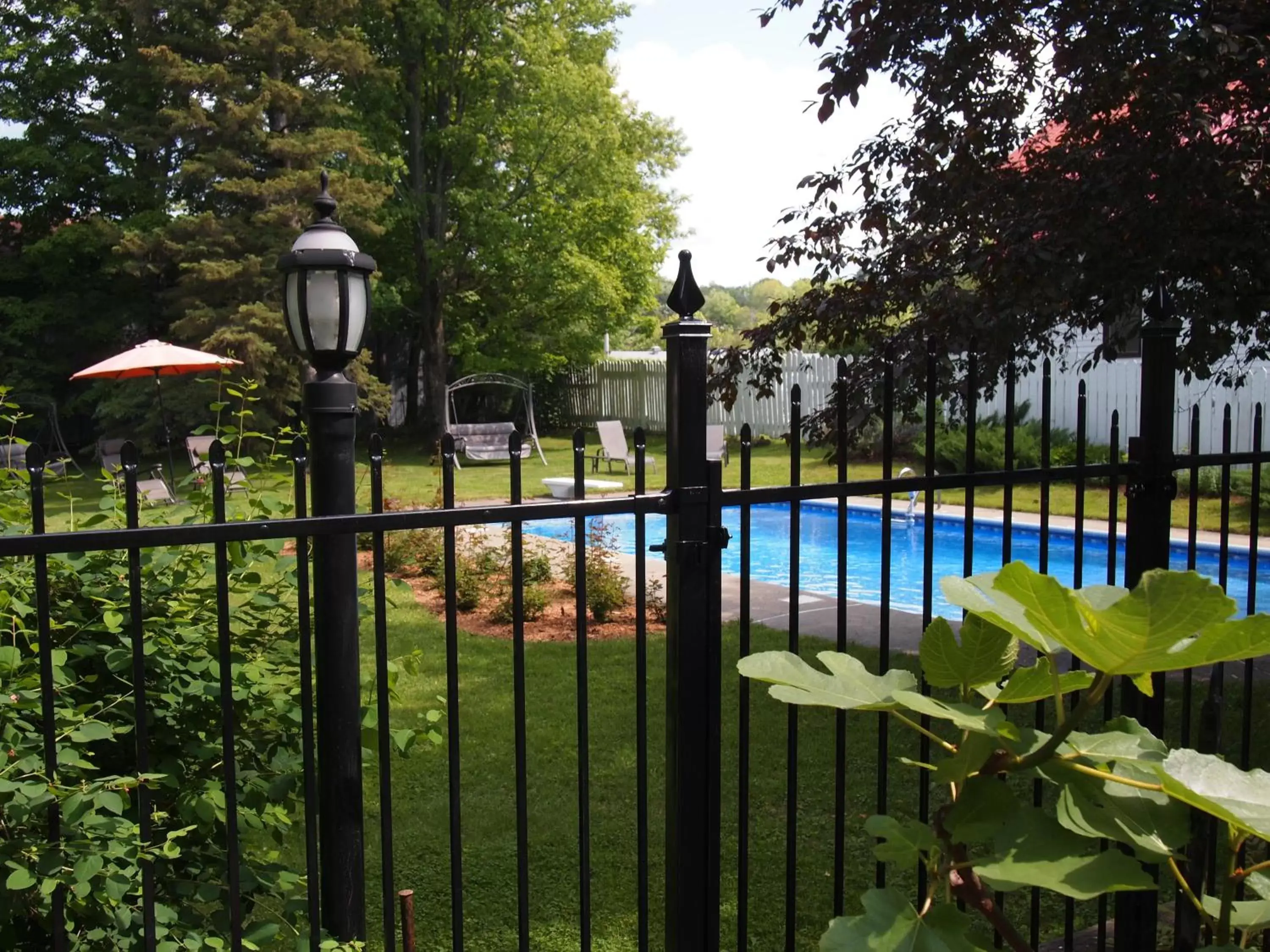 Swimming pool, Pool View in Au Manoir de la rue Merry