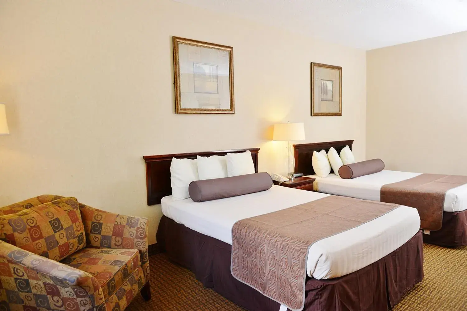 Bed in Americas Best Value Inn - Tunica Resort