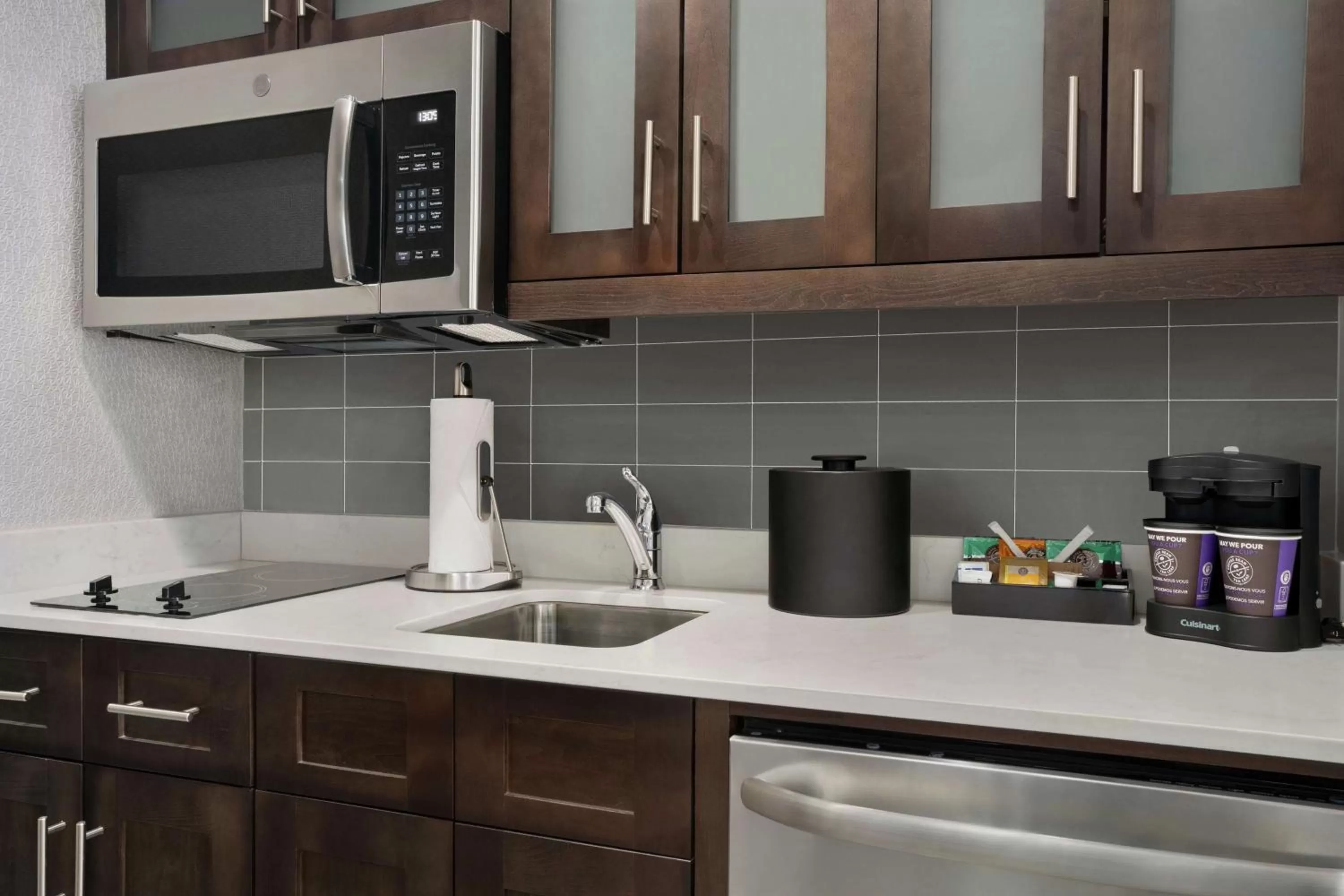 Kitchen or kitchenette in Homewood Suites By Hilton Florence
