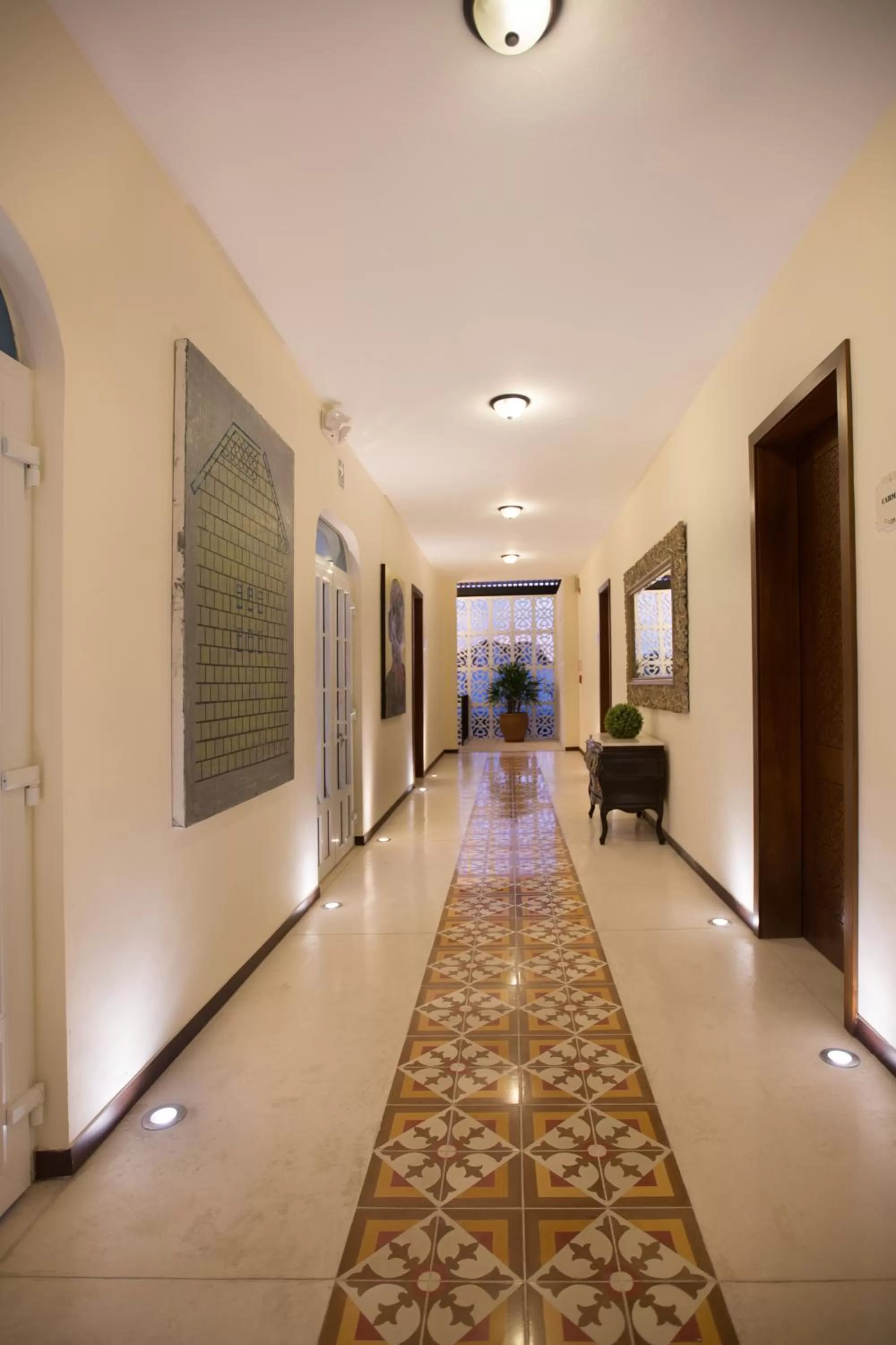 Decorative detail in Delfina Boutique Hotel