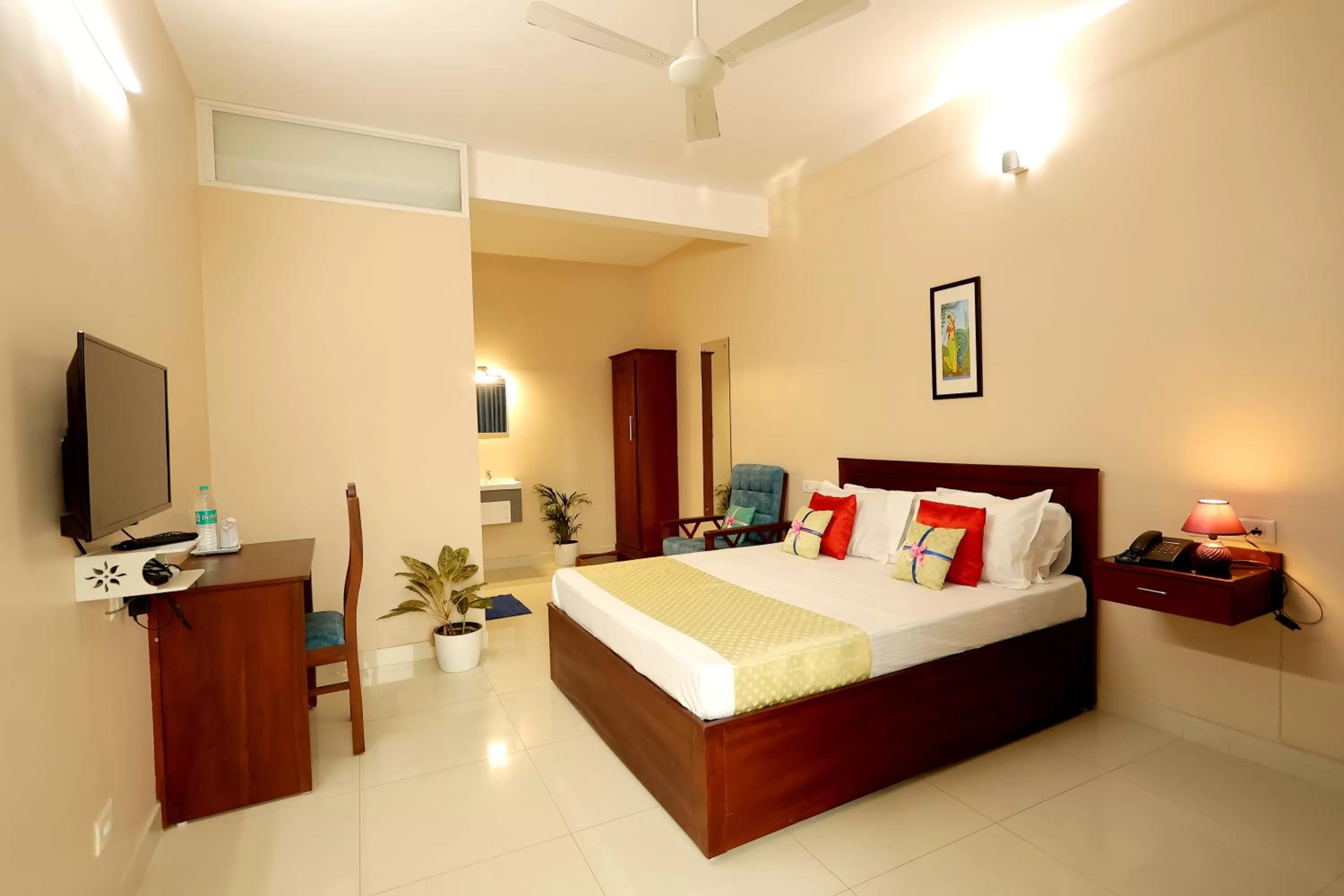 Bed in Isha Residency