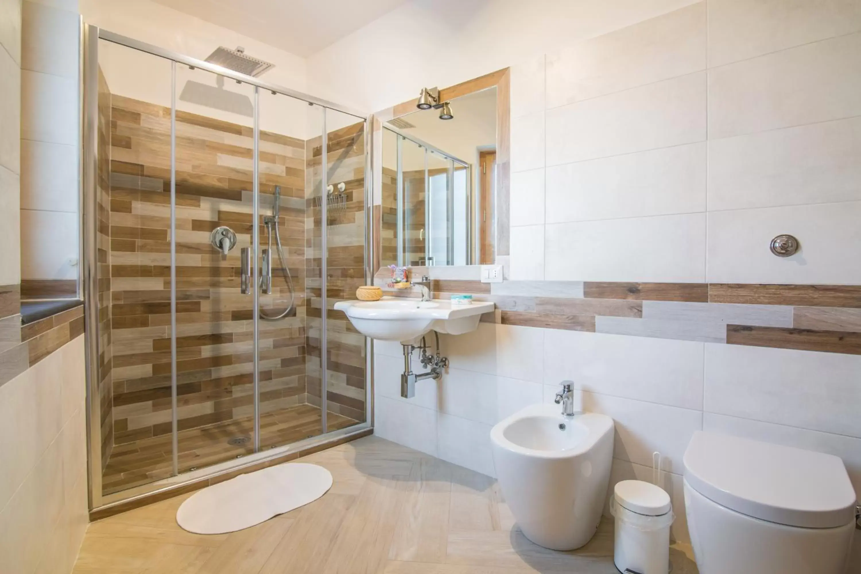 Shower, Bathroom in Villa Mariagiovanna