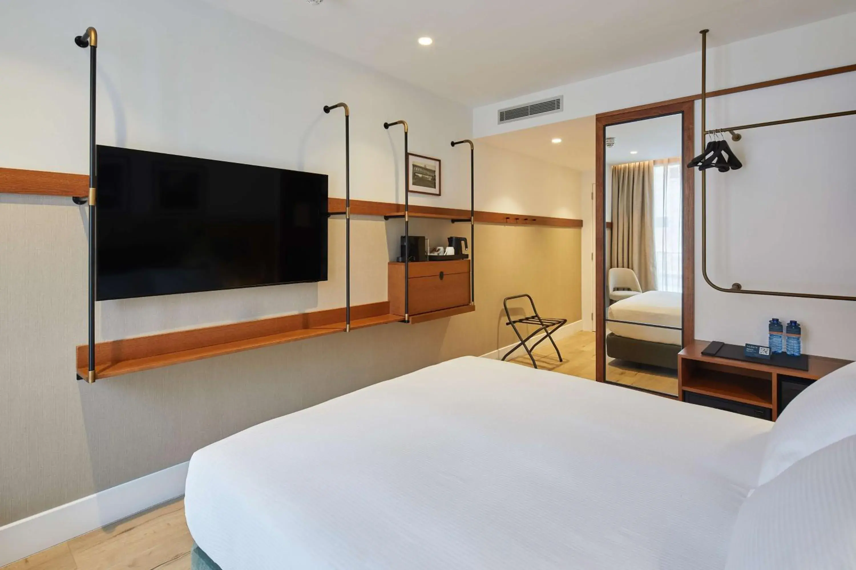 Bed in Via Sants Hotel Barcelona, Tapestry Collection By Hilton Bed in Via Sants Hotel Barcelona, Tapestry Collection By Hilton